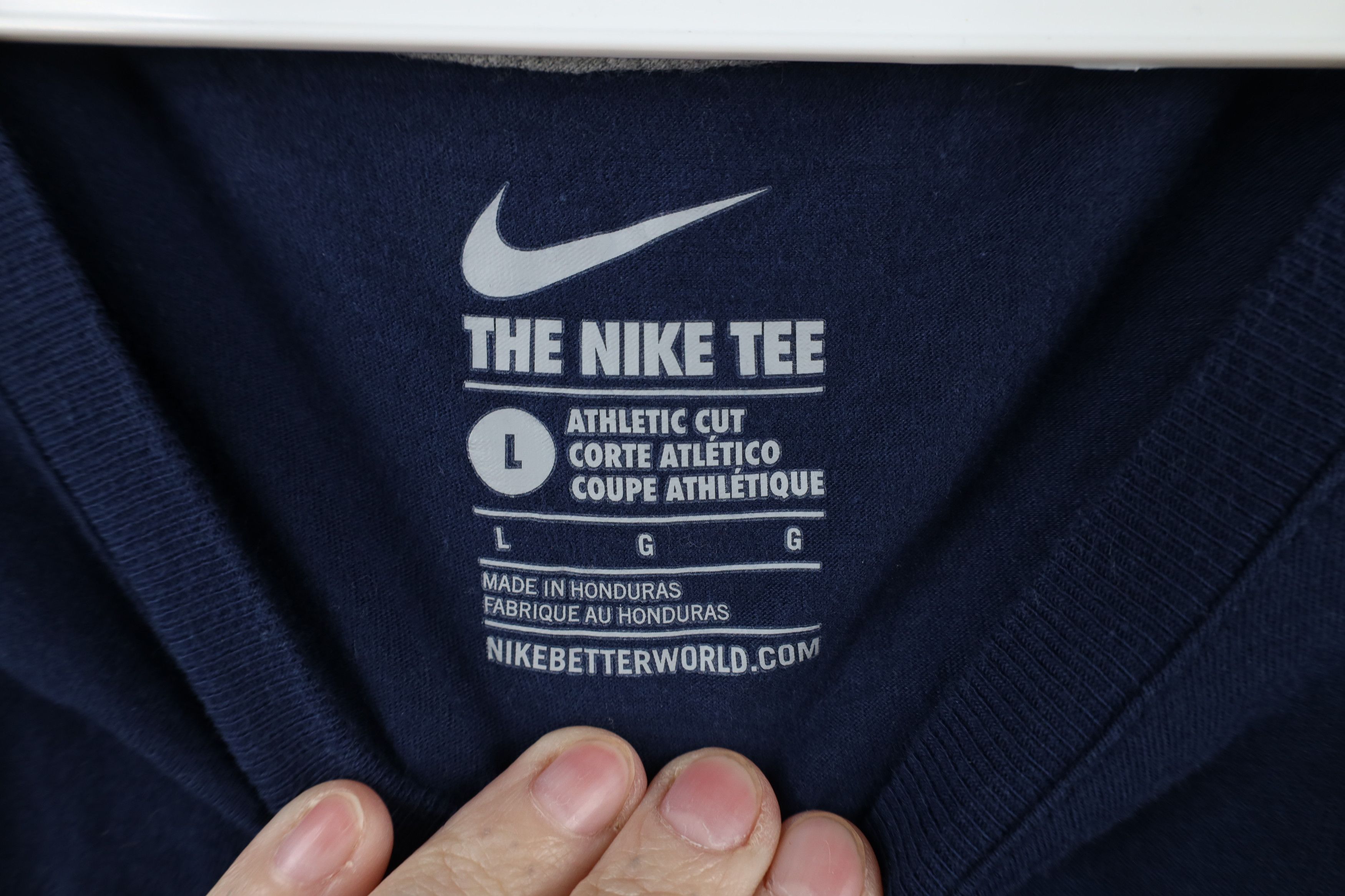 Nike × Vintage Nike Motor City Detroit Tigers Baseball Short Sleeve T-Shirt Size US L / EU 52-54 / 3 - 9 Thumbnail