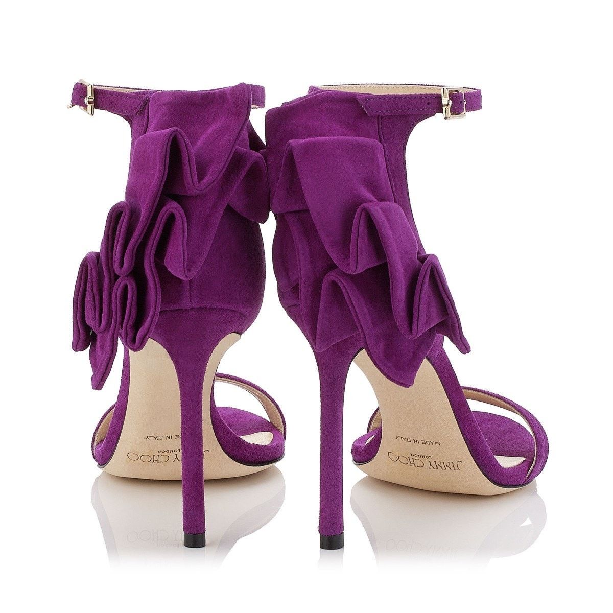 Jimmy Choo Jimmy Choo Kerry 100 Sandals Madeline (Blush Pink) sz. 38 EU Size US 8 / IT 38 - 3 Thumbnail