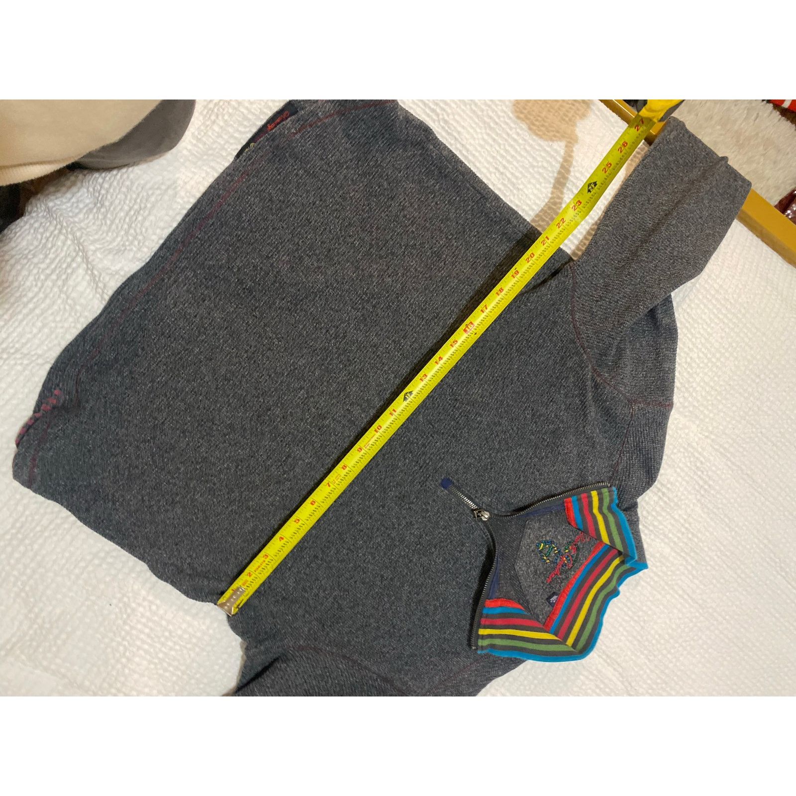 Robert Graham NICE MENS ROBERT GRAHAM GRAY WAFFLE THERMAL SHIRT Size US L / EU 52-54 / 3 - 3 Thumbnail
