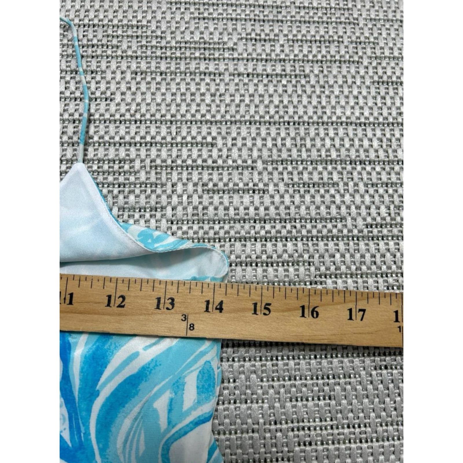 Lilly Pulitzer Lilly Pulitzer Sea Ruffles Belle Tank Womens XXS Blue Abstract Lined Racerback Size XXS / US 00 / IT 34 - 7 Thumbnail