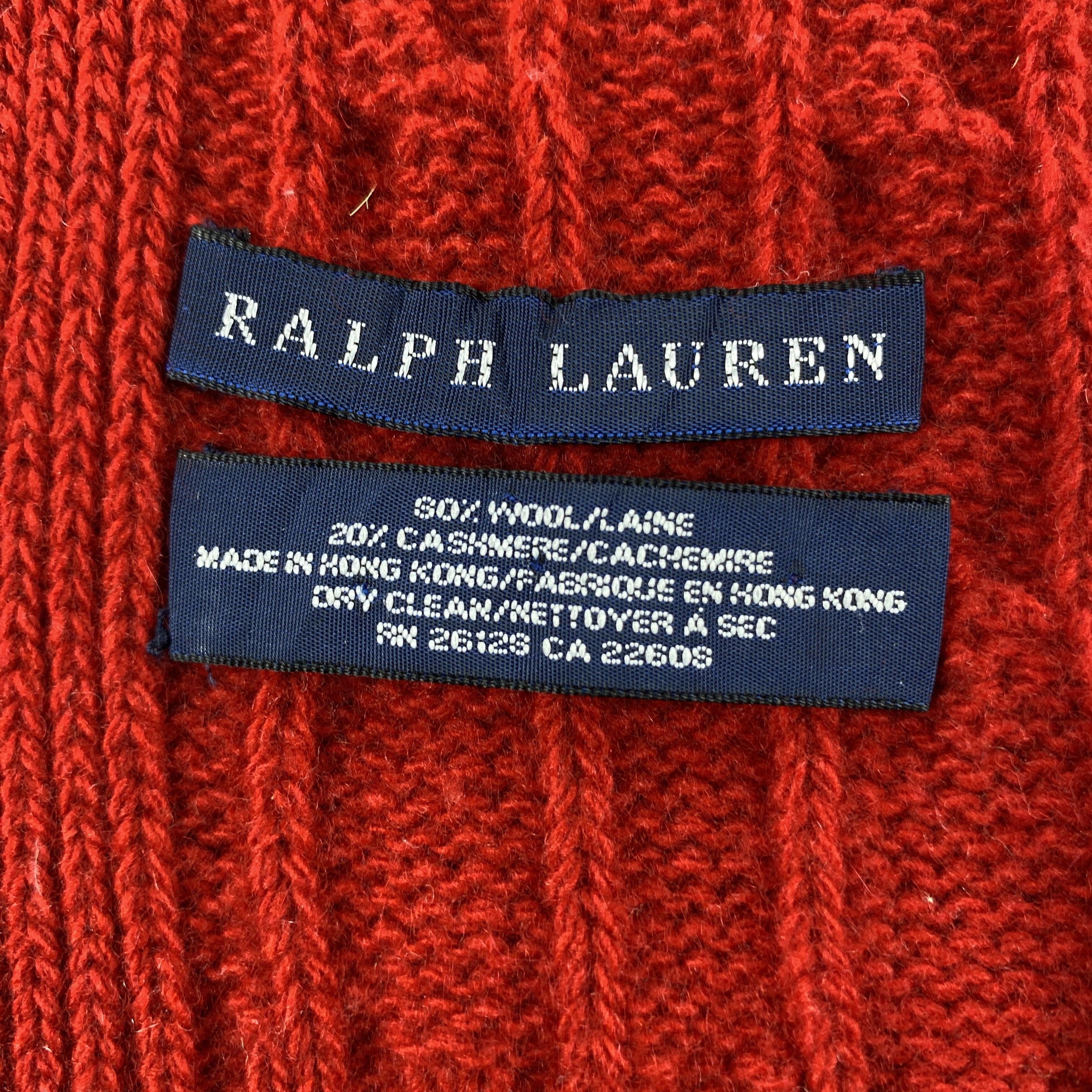 Ralph Lauren × Vintage Ralph Lauren Scarf # Muffler # Neckwear # D626 Size ONE SIZE - 2 Thumbnail