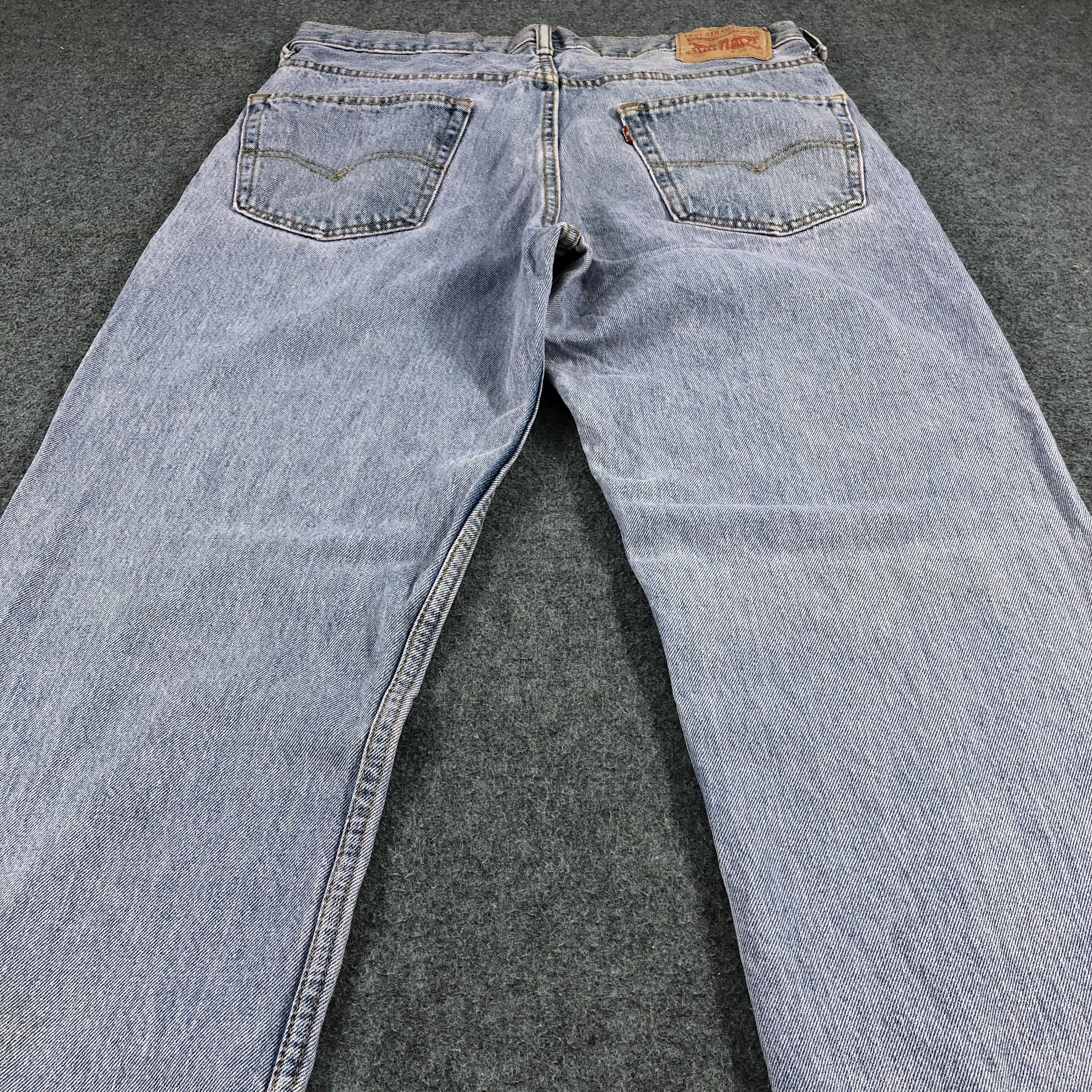 Levi's Light Washed Denim Vintage Levis 550 Jeans-J1036 Size US 34 / EU 50 - 4 Thumbnail