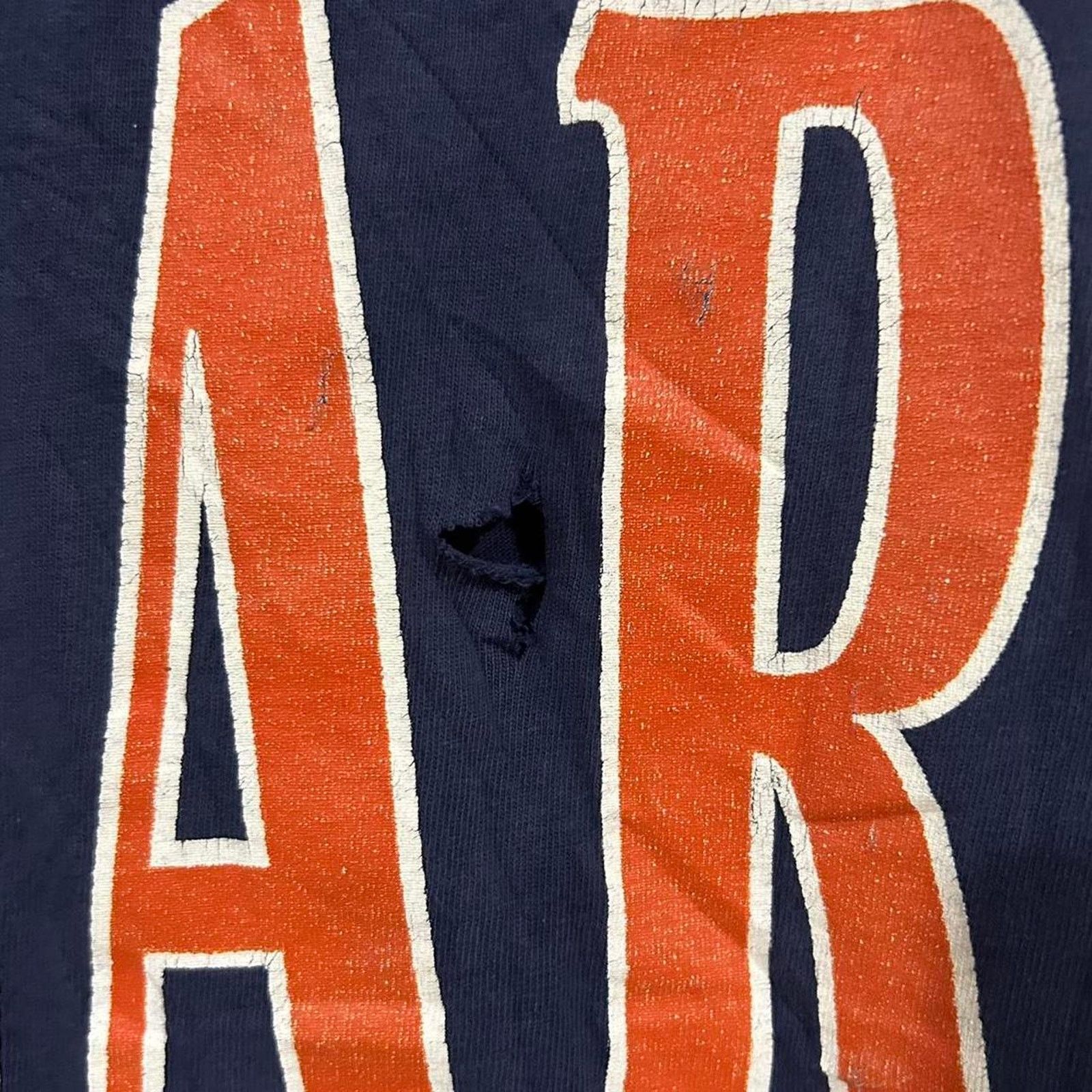 Nutmeg Vintage Nutmeg Chicago Bears Pocket Tee Shirt Size US XL / EU 56 / 4 - 6 Thumbnail