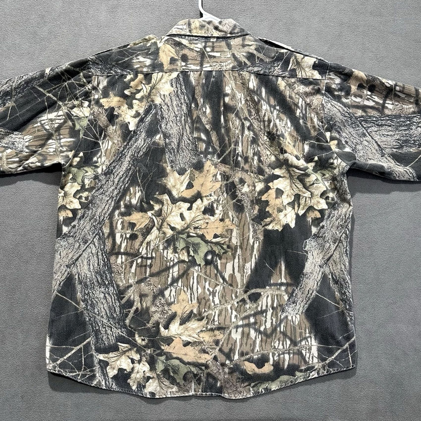 Vintage VINTAGE Mossy Oak Shirt Mens 2XL Breakup Camo Flannel Button Up Hunting USA 90s Size US XXL / EU 58 / 5 - 2 Thumbnail