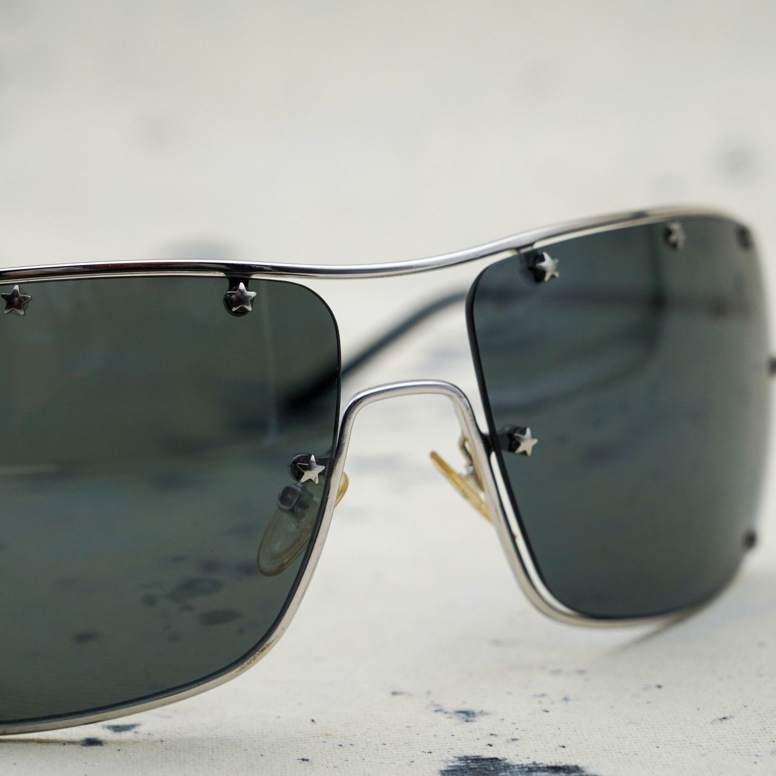 Dior Vintage dior windshield 2 italy star logo metal sunglasses Size ONE SIZE - 6 Thumbnail