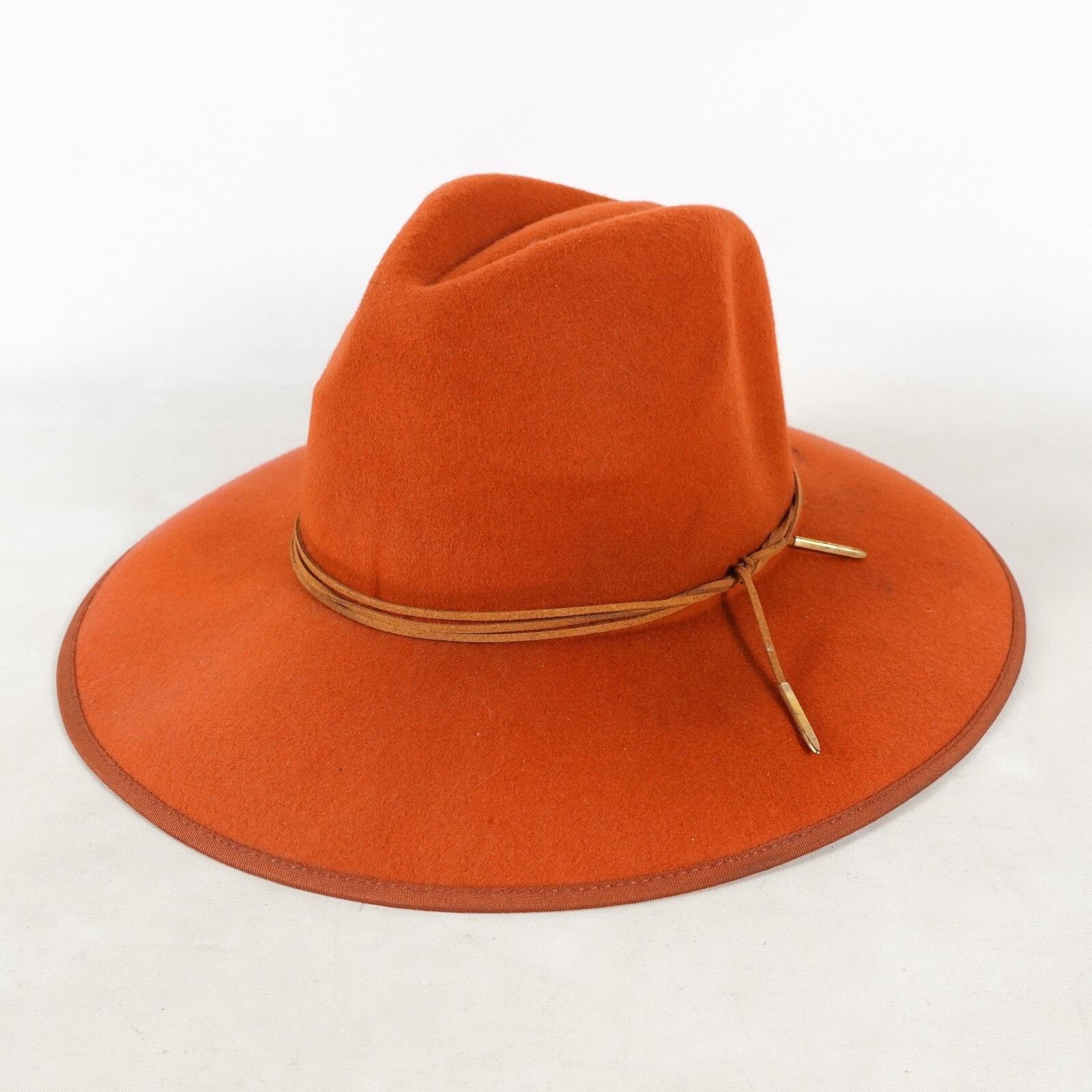 Other Boho Wide Brim Fedora Hat Western Cowboy Bucket Cap Sunhat Size ONE SIZE - 1 Thumbnail