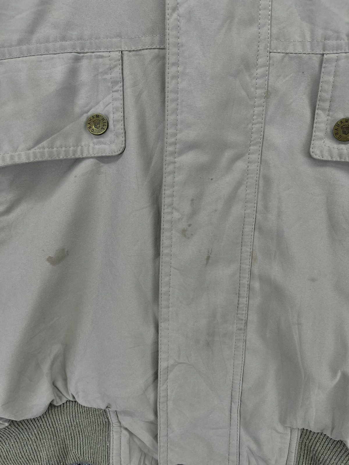Japanese Brand Vintage Graham Hills NGK Spark Plug Bomber Style Jacket Size US L / EU 52-54 / 3 - 12 Thumbnail