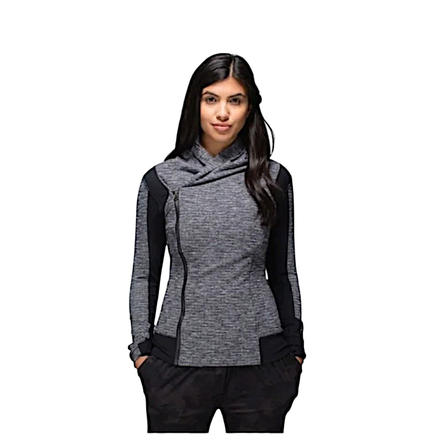 Lululemon Lululemon Grey Zip Up Athletic Sweatshirt | Size 12 Size XL / US 12-14 / IT 48-50 - 4 Thumbnail