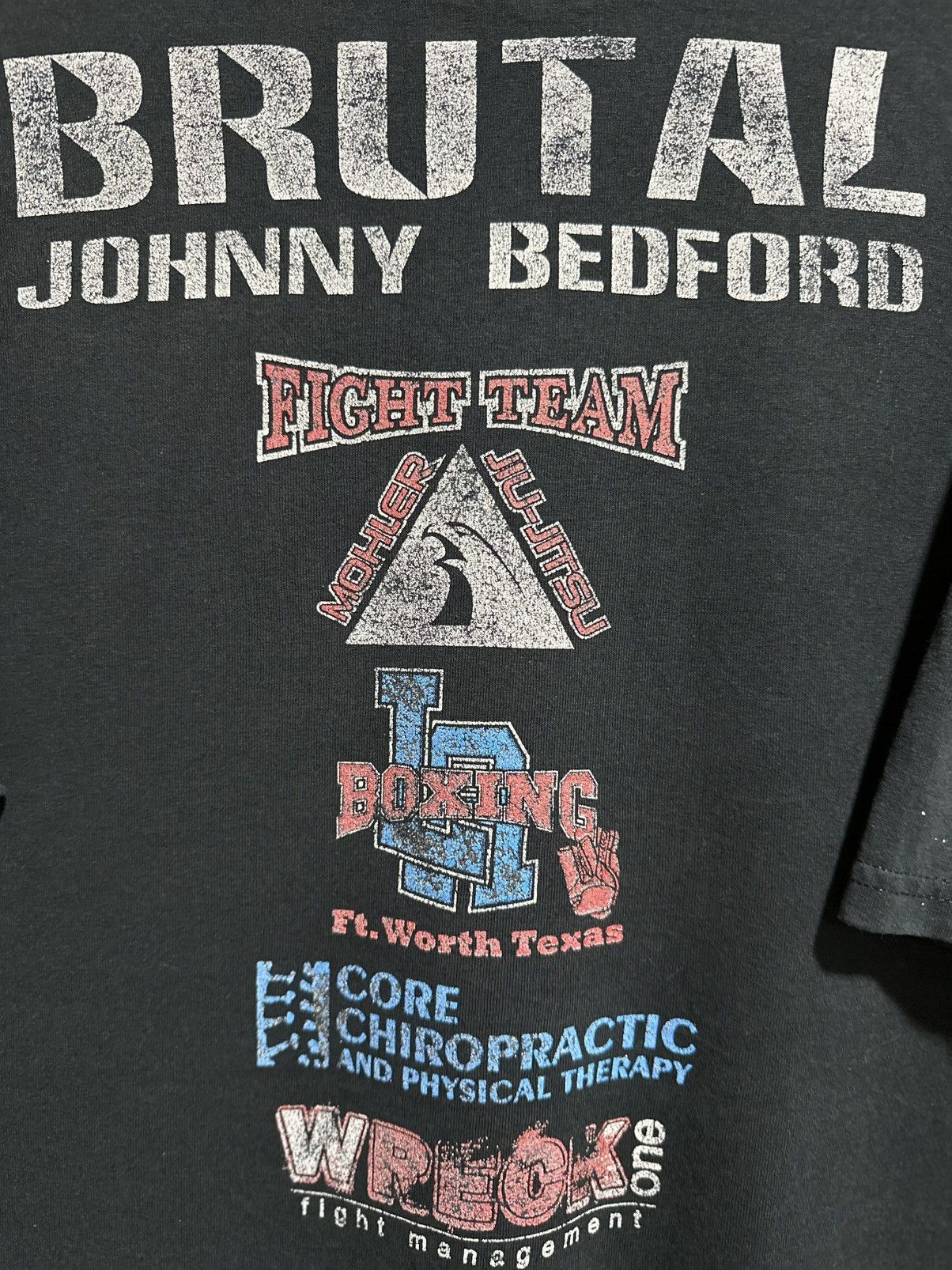 Rap Tees Thrashed Brutal Jonny Bedford Faded Tee Size US XL / EU 56 / 4 - 8 Thumbnail