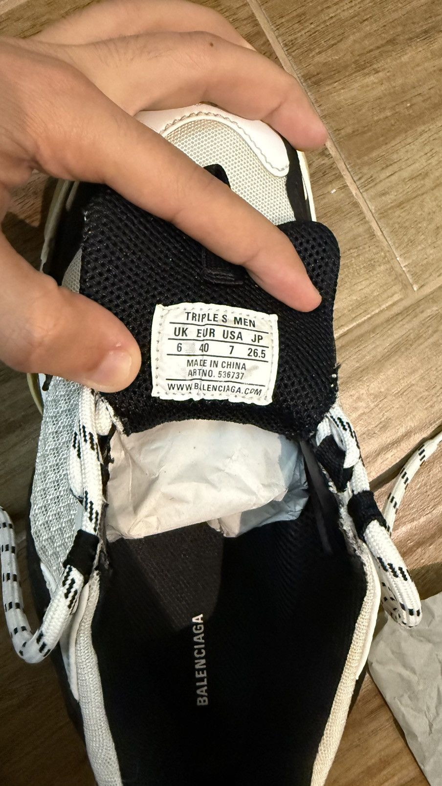Balenciaga Balenciaga triple s men Size US 9 / EU 42 - 15 Thumbnail