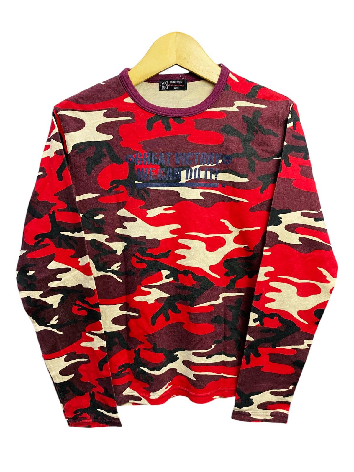 camo michel klein homme longsleeve