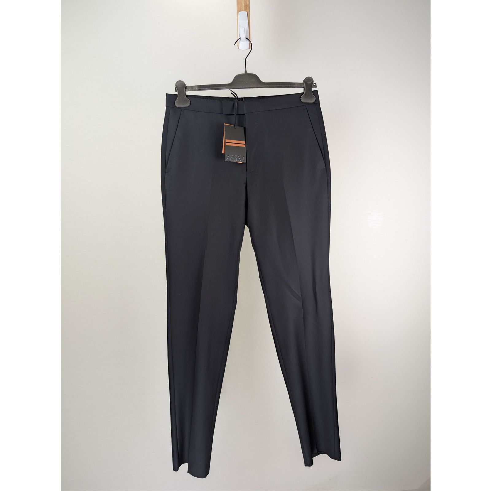 Ermenegildo Zegna o1rshd1 Mens Suit - Blazer and Casual Pants in Black Size US M / EU 48-50 / 2 - 15 Thumbnail