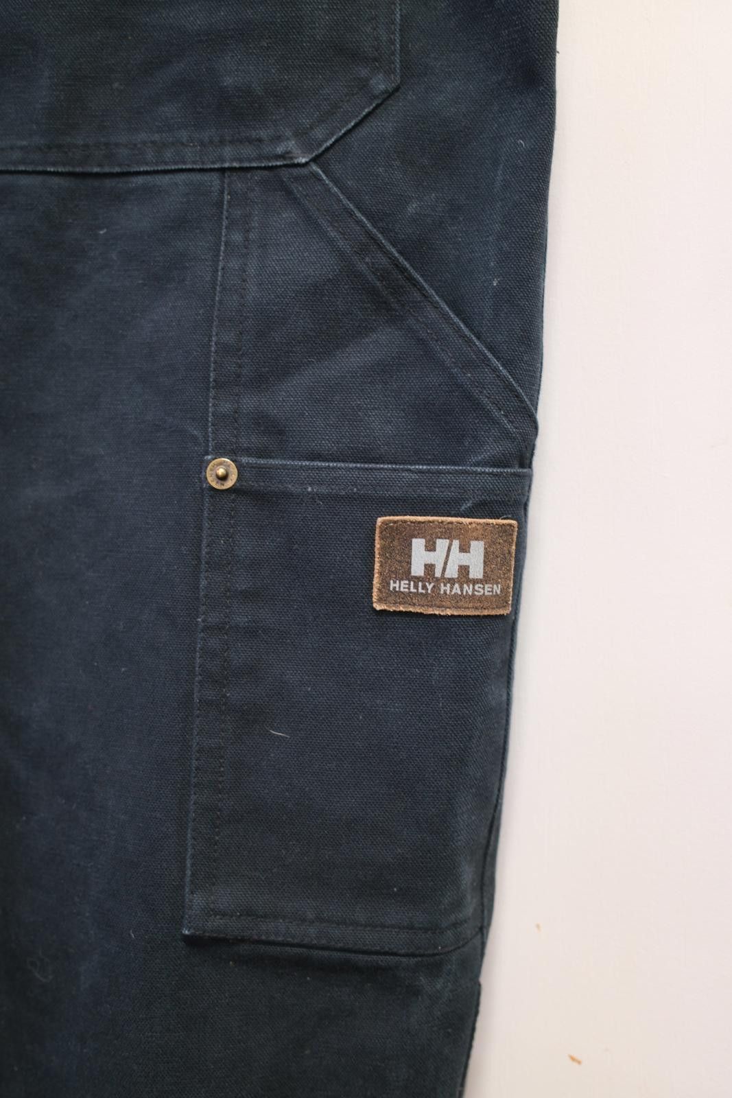 Helly Hansen 2010 Helly Hansen Black Overall Leather Patch Carpenter Pant Size ONE SIZE - 6 Thumbnail