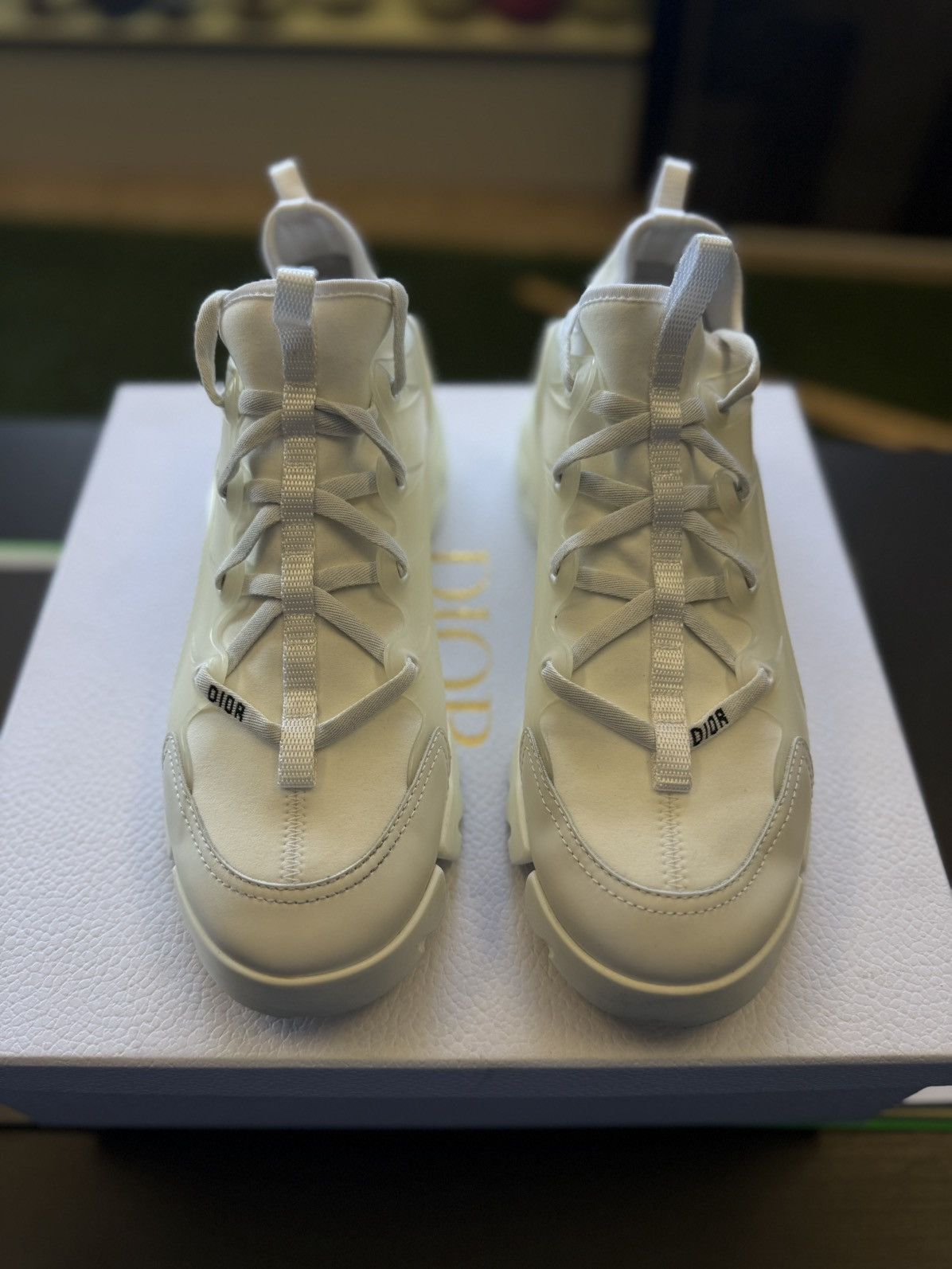 Dior Dior Women’s Low Top D-Connect White Size 40 W BOX Size US 10 / IT 40 - 3 Thumbnail