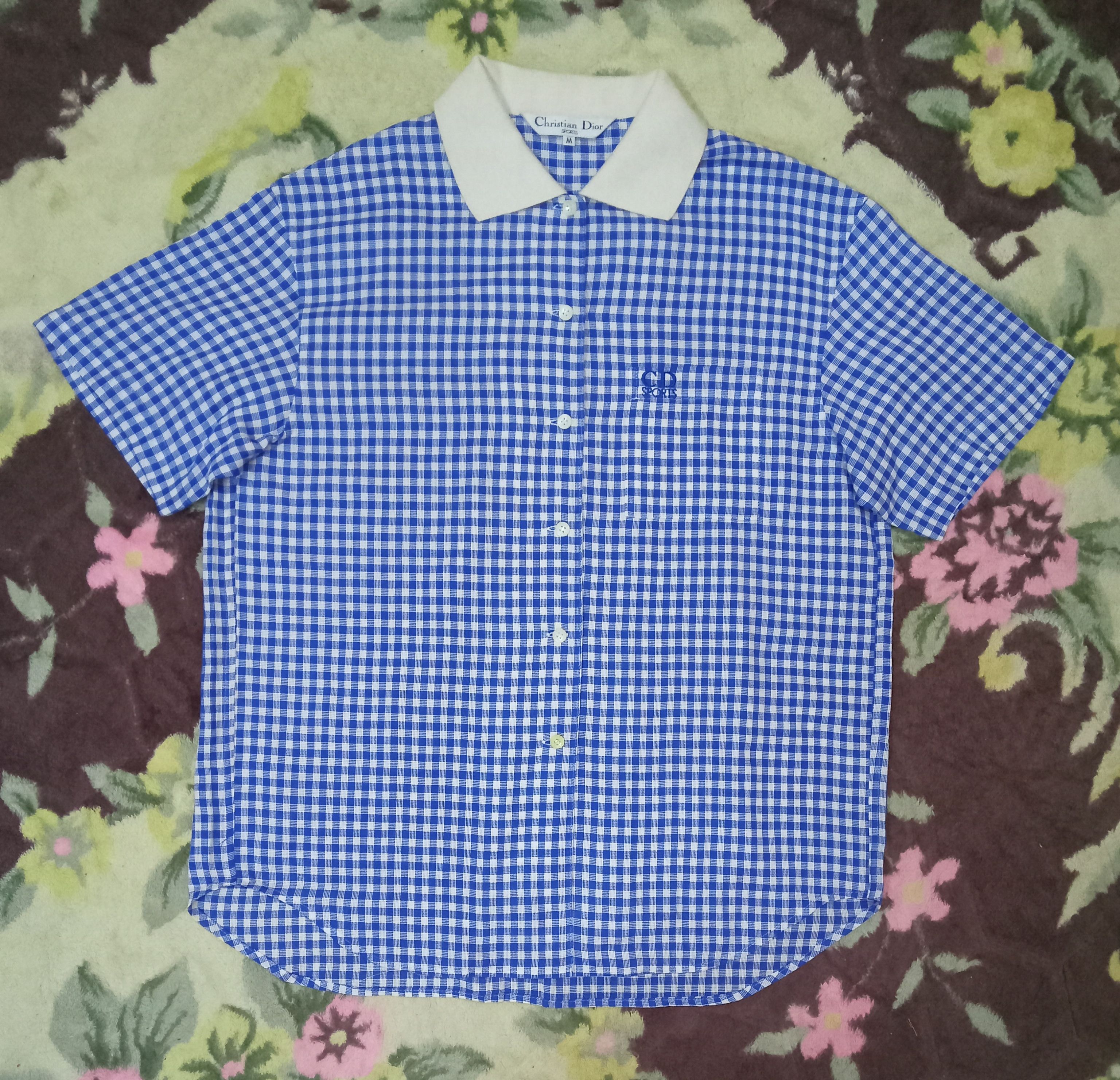 Christian Dior Monsieur Christian Dior Sports Vintage Man Shirt Size US M / EU 48-50 / 2 - 2 Thumbnail