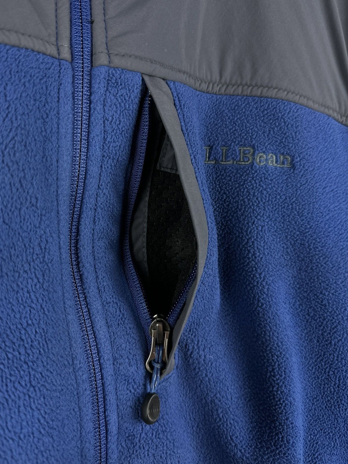 L.L. Bean L.L. Bean Full Zip Fleece Polartec Jacket With Nylon Size US S / EU 44-46 / 1 - 5 Thumbnail