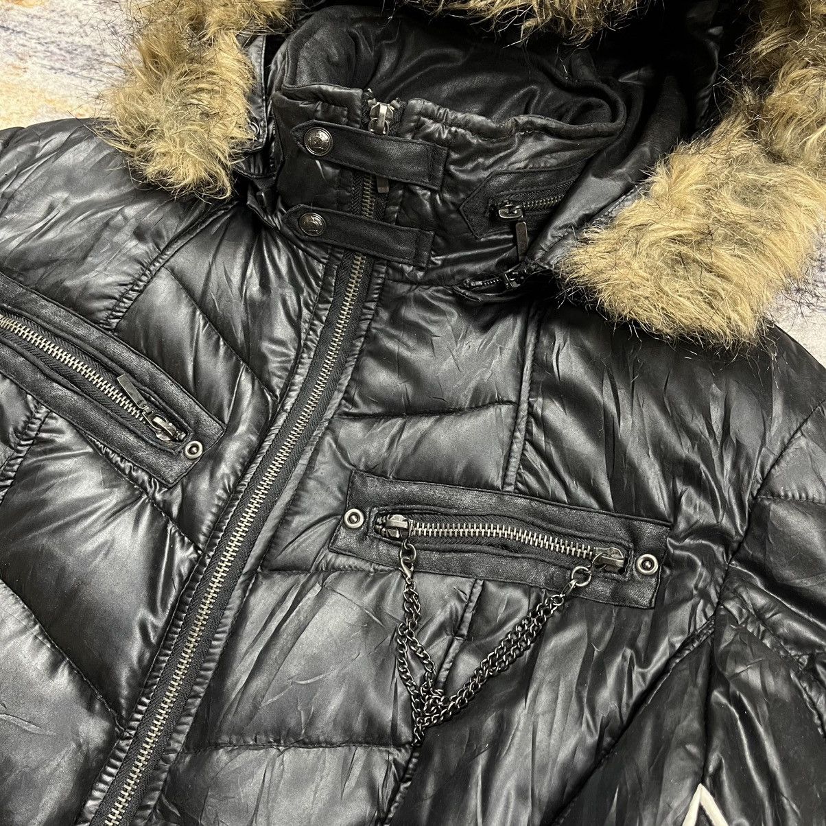 In The Attic In the attic riders puffer jacket trim fur detachable hoodie Size US L / EU 52-54 / 3 - 6 Thumbnail