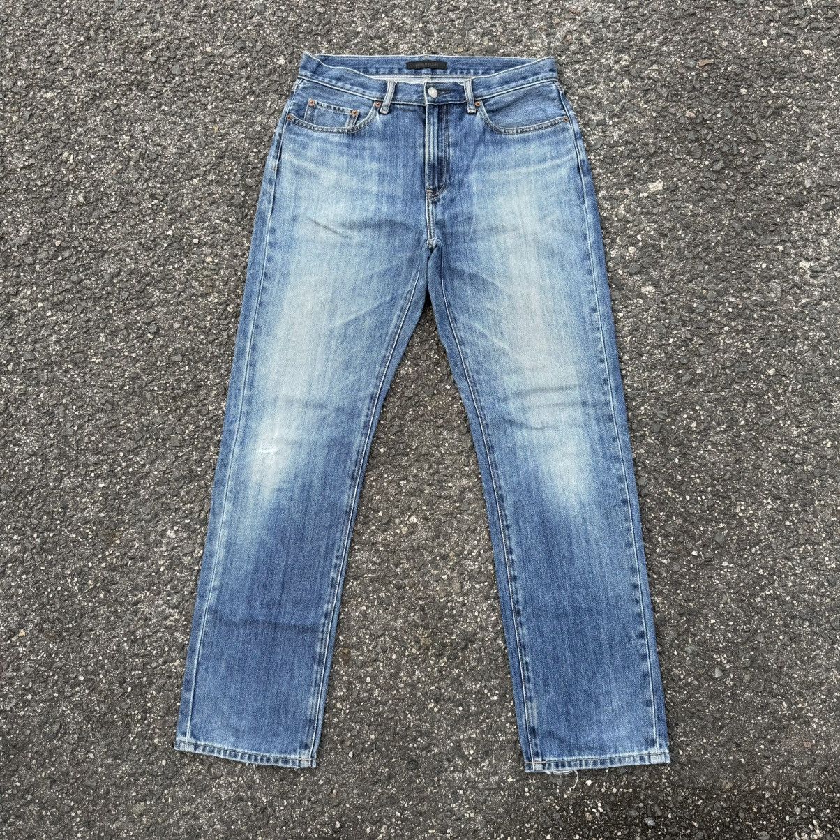 Black Label Vintage japanese faded denim jeans Size US 31 - 3 Thumbnail