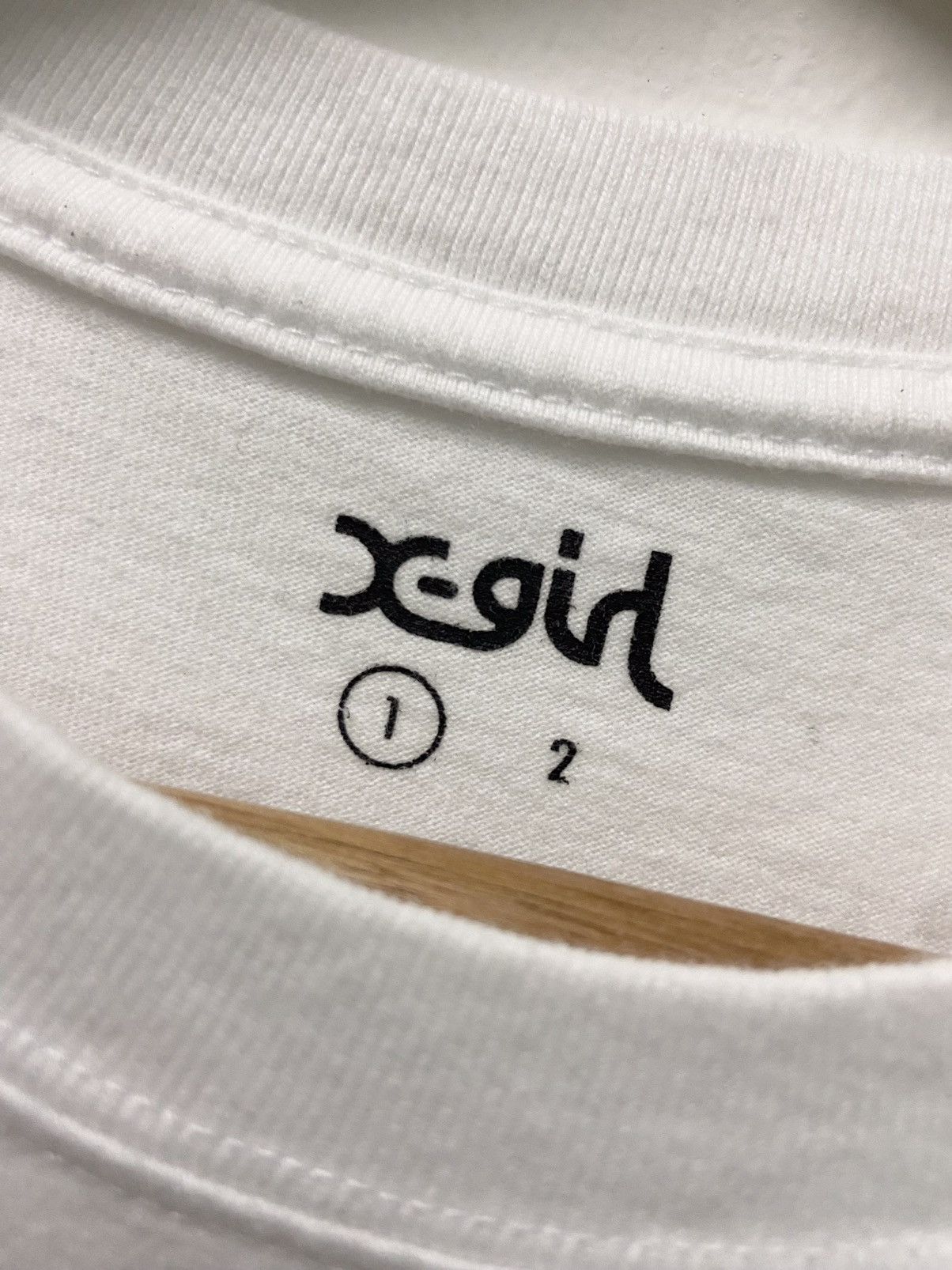 X-Girl × X-LARGE 2000's X-Girl Ripoff Google T-Shirt Size S / US 4 / IT 40 - 5 Thumbnail