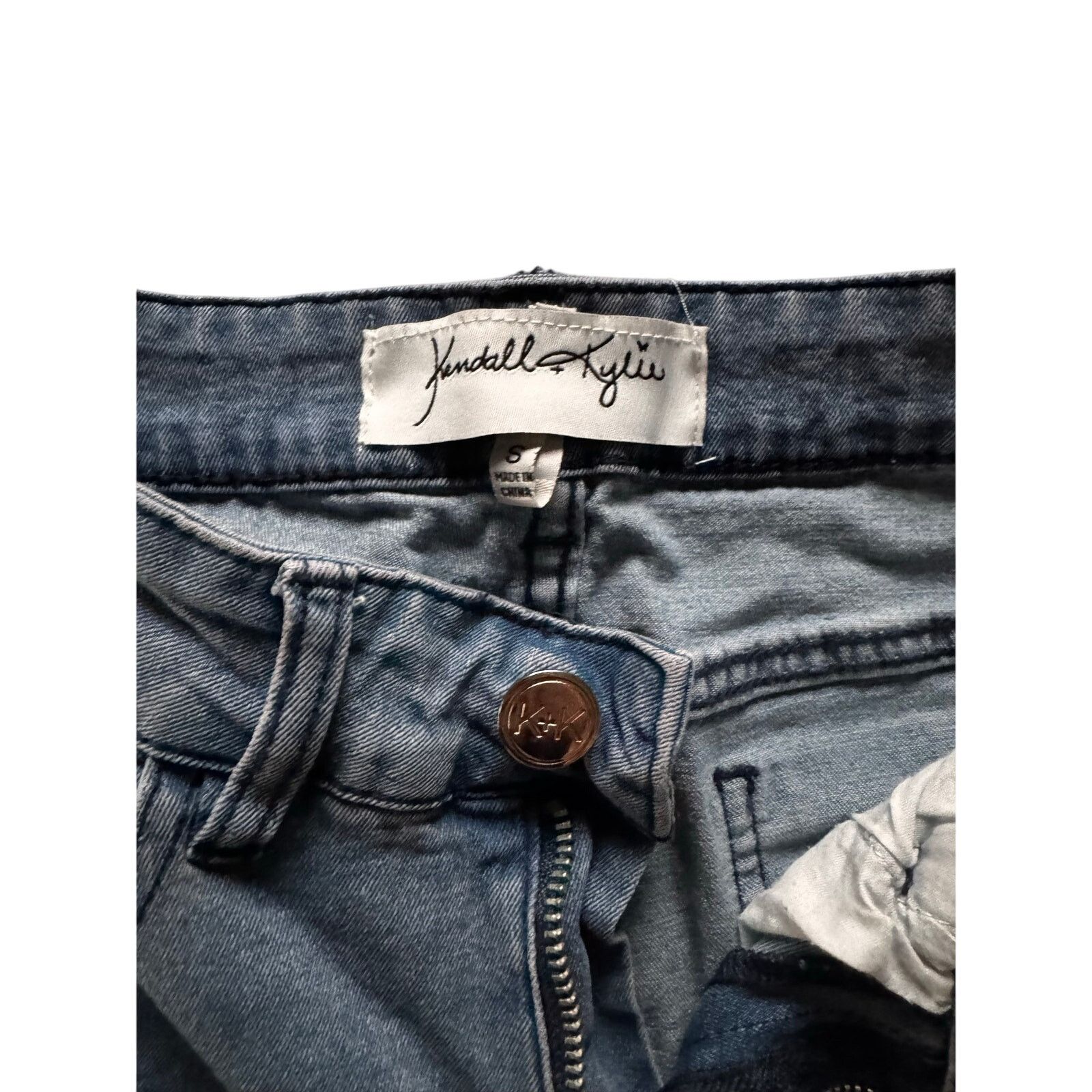 Kendall And Kylie Kendall + Kylie Blue Jeans | Size Small Very Good Condition Size 25" / US 0 / IT 36 - 2 Thumbnail