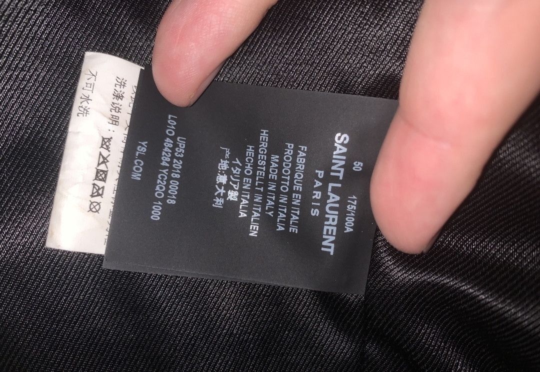 Saint Laurent Paris saint laurent biker leather jacket-2505 Size US M / EU 48-50 / 2 - 7 Thumbnail