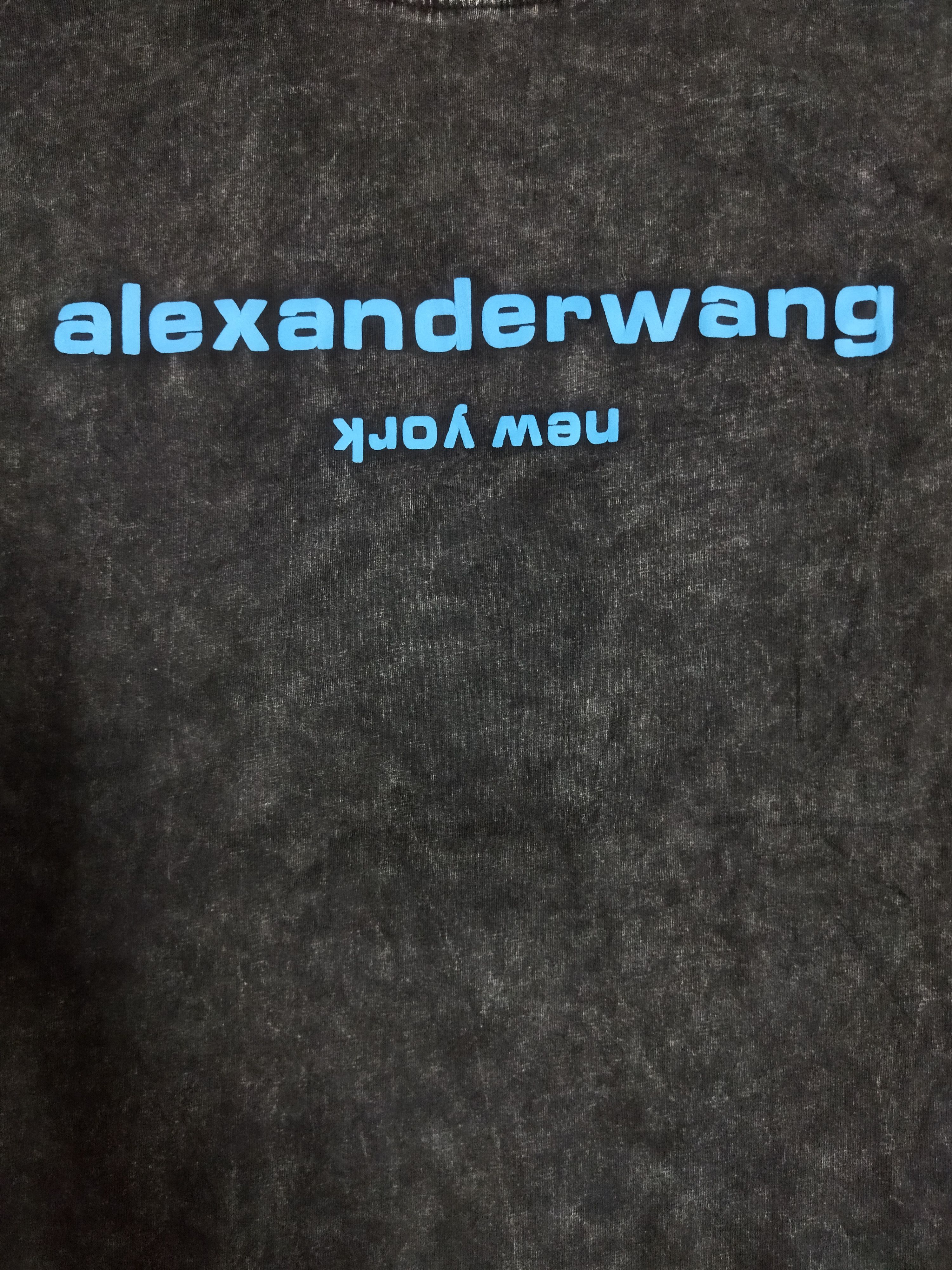 Alexander Wang Alexander Wang Acid Wash Tee Size US L / EU 52-54 / 3 - 3 Thumbnail