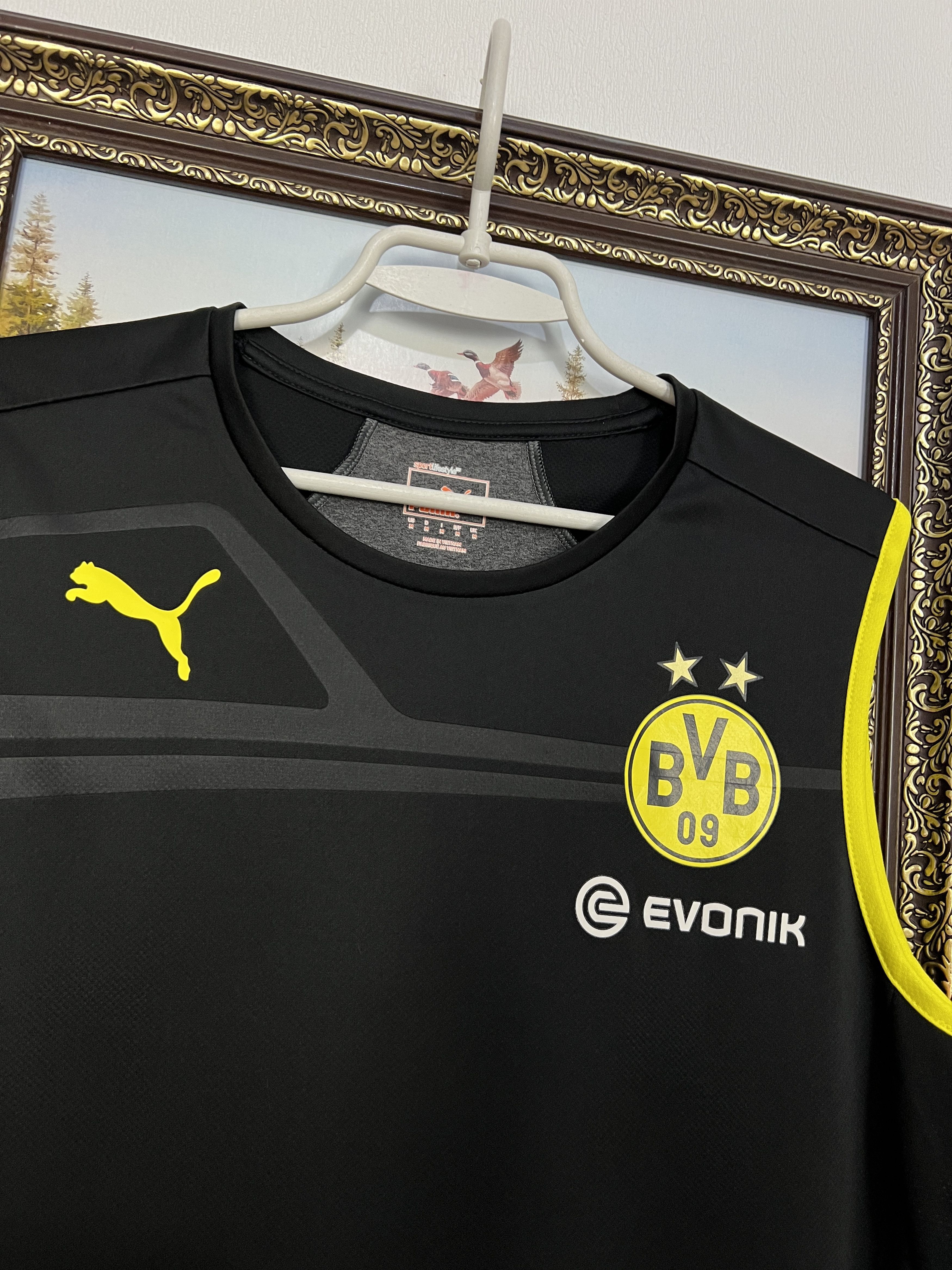 Puma Borussia Dortmund Football Train Vest Shirt Soccer Jersey Size US M / EU 48-50 / 2 - 5 Thumbnail