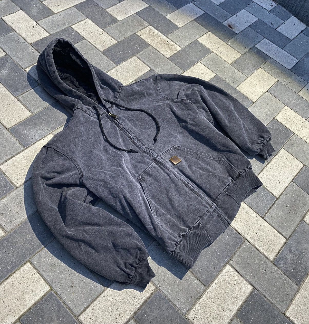 Carhartt Vintage 90s Carhartt Jacket Hooded Zip Up Men's M Size US M / EU 48-50 / 2 - 3 Thumbnail