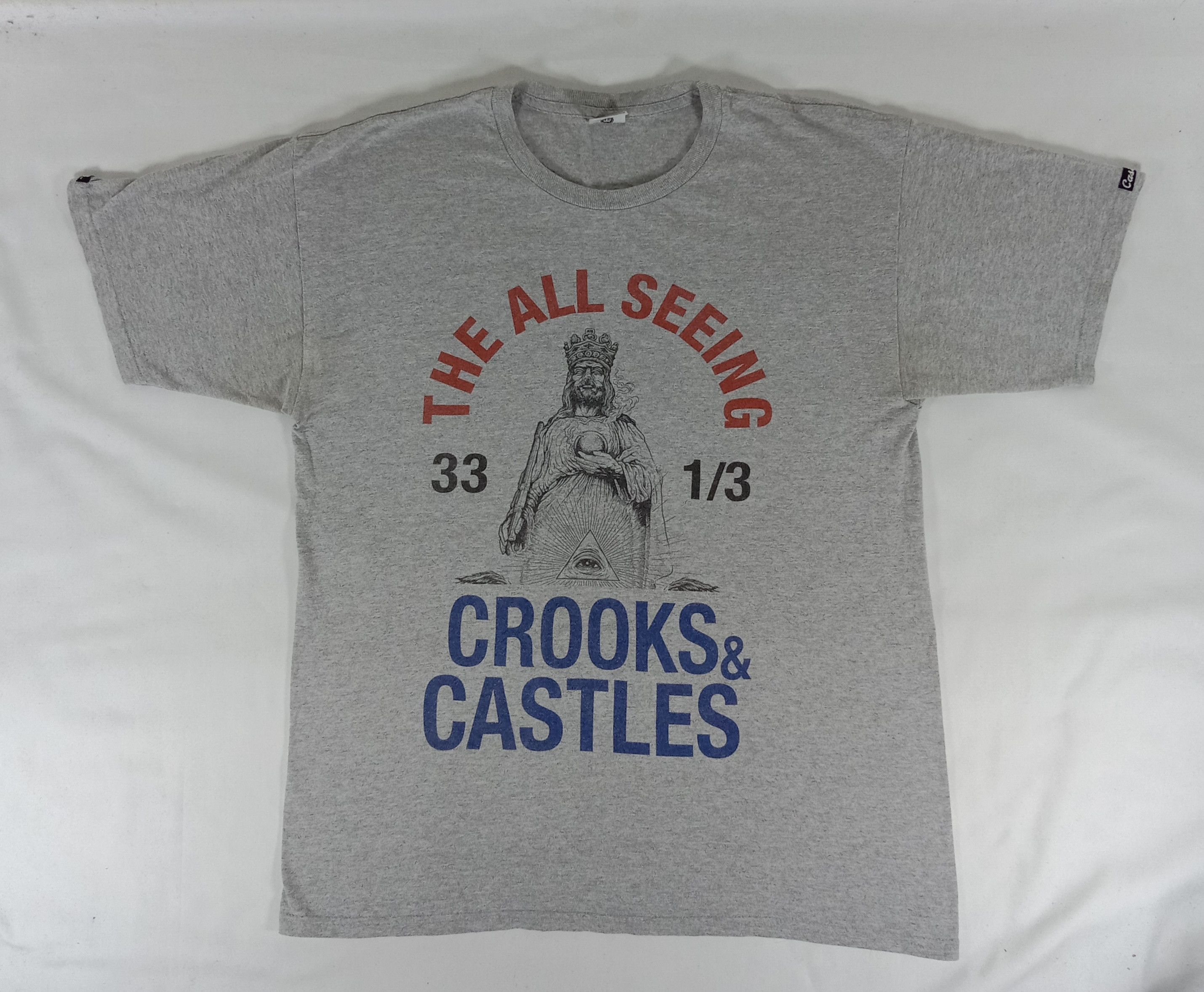 Crooks & Castles Vintage Crooks & Castles "The All Seeing" T Shirt Size US L / EU 52-54 / 3 - 1 Thumbnail