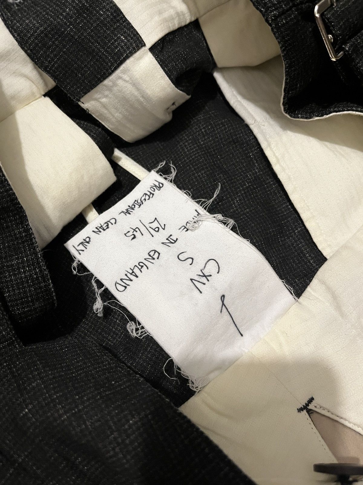 John Alexander Skelton john skelton washed linen trousers Size US 34 / EU 50 - 3 Thumbnail