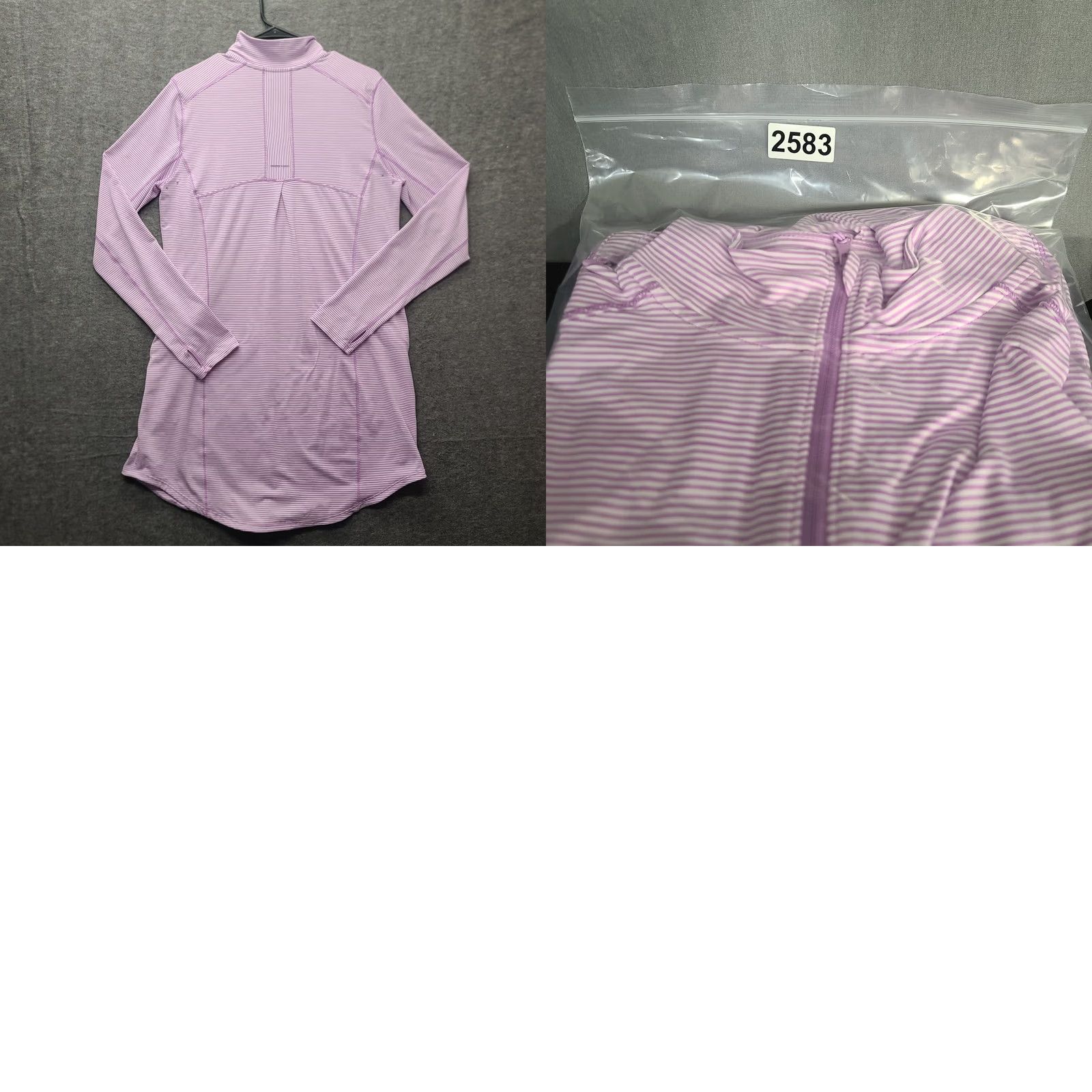 Vintage Duluth Armachillo Top Women’s L Regular Fit Cooling Full Zip Lightweight Tunic Purple Long Sleeve Size L / US 10 / IT 46 - 9 Thumbnail
