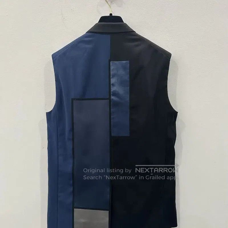 Dior Dior XS Navy Silk Men's Vest . Size US XS / EU 42 / 0 - 1 Thumbnail