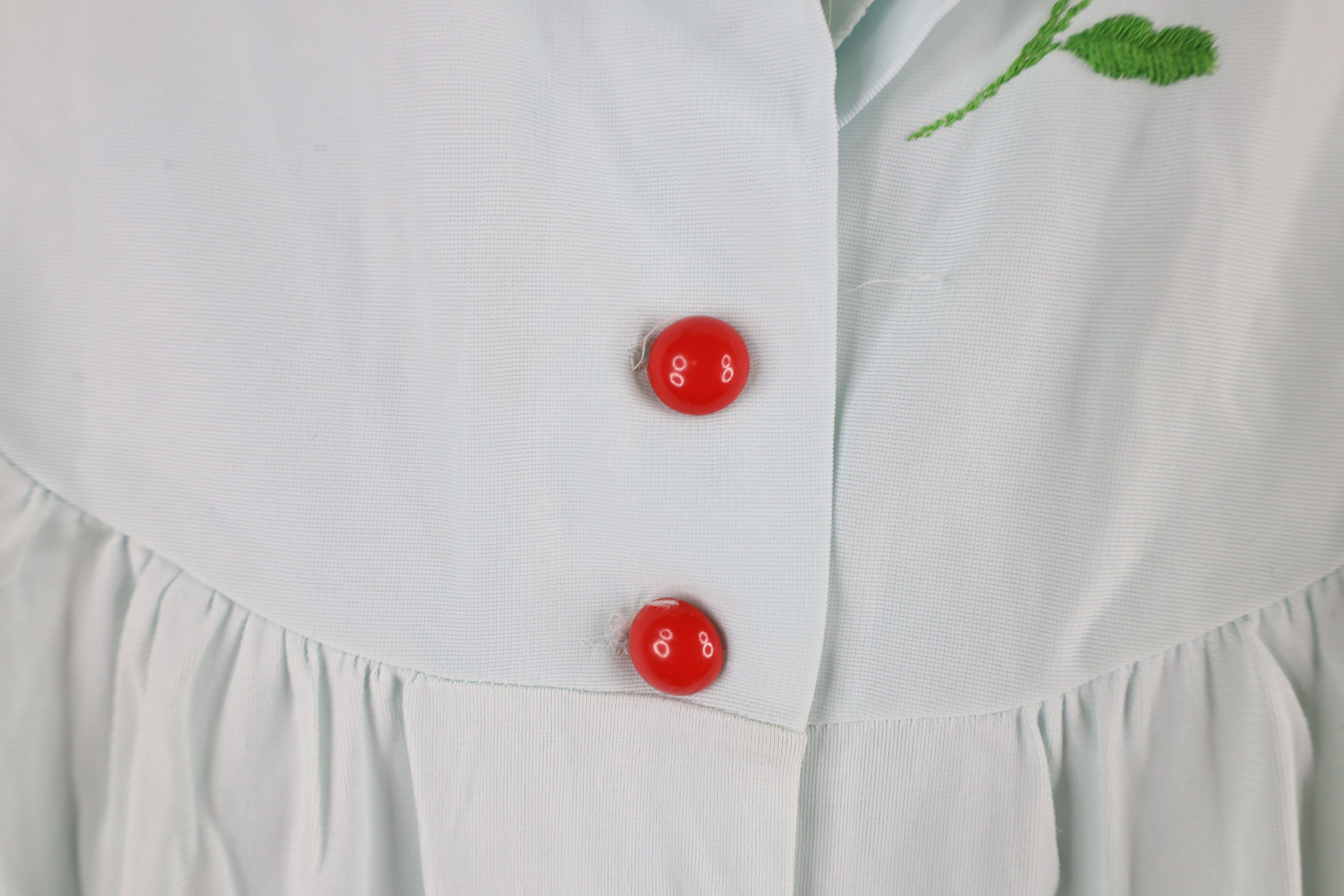 Vintage Vintage 70s Streetwear Silky Flower Muu Muu Night Gown Size M / US 6-8 / IT 42-44 - 11 Thumbnail
