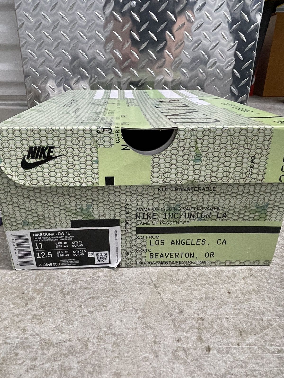 Other Nike Union LA Dunk Low ‘Passport Pack’ Size US 11 / EU 44 - 8 Thumbnail