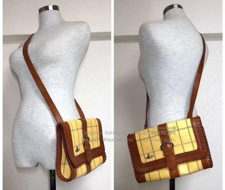 Vivienne Westwood Vivienne Westwood size os Metal Saturn plaid crossbody bag Size ONE SIZE - 1 Thumbnail