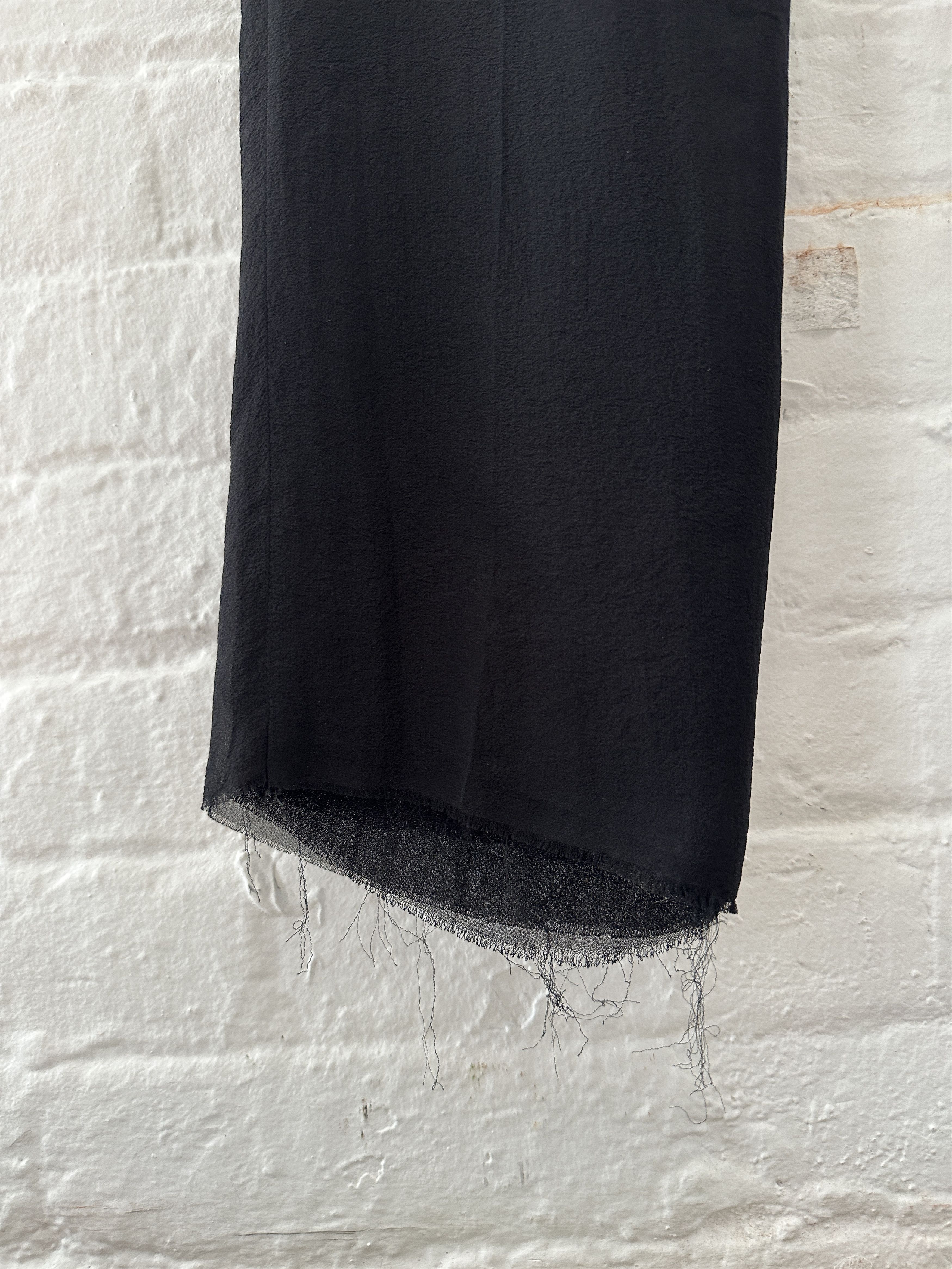Rick Owens Rick Owens Paneled Silk Trousers Size US 30 / EU 46 - 4 Thumbnail