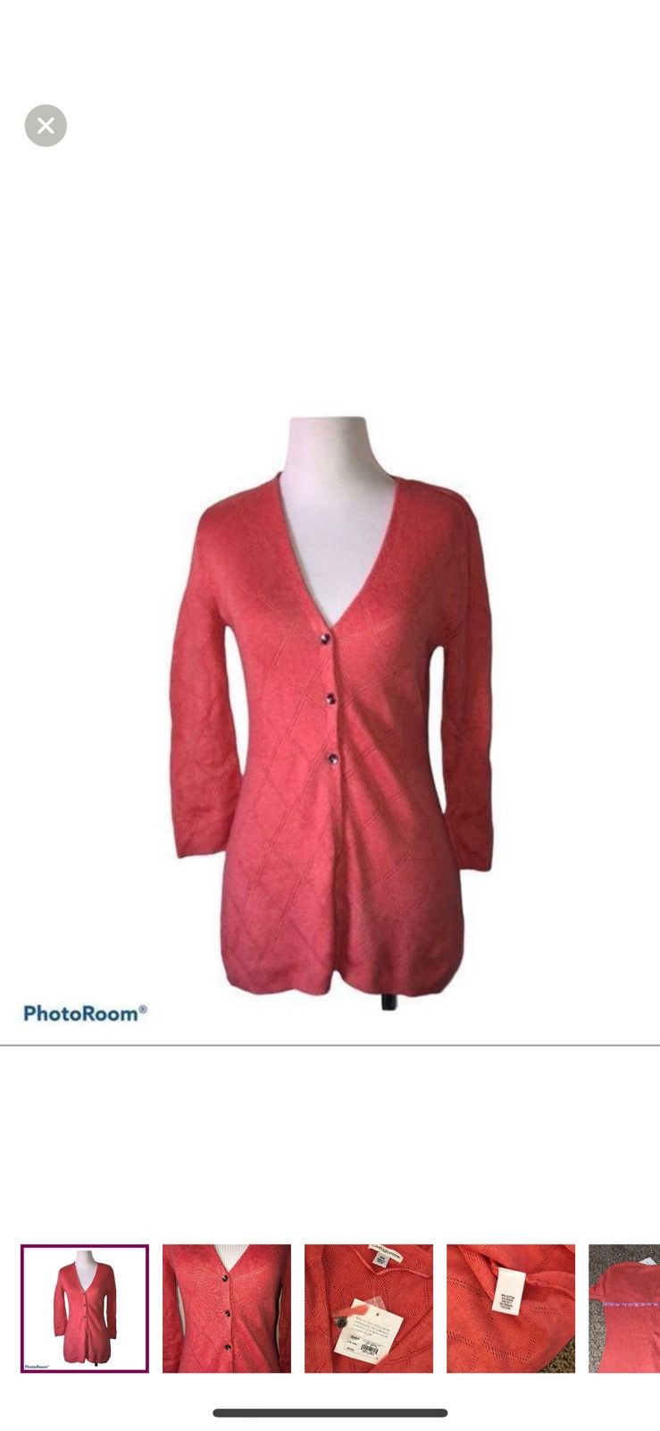 Croft & Barrow Croft & barrow XS button down cardigan Size XS / US 0-2 / IT 36-38 - 1 Thumbnail