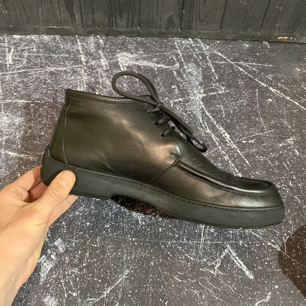 Louis Vuitton Louis Vuitton Black leather chukka boots Size 8.5 Size US 8.5 / EU 41-42 - 10 Thumbnail