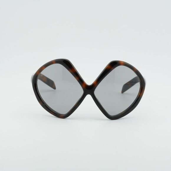 Prada Prada PRB21S 20D50Q Sunglasses Juniper Havana Geometric Size ONE SIZE - 2 Thumbnail