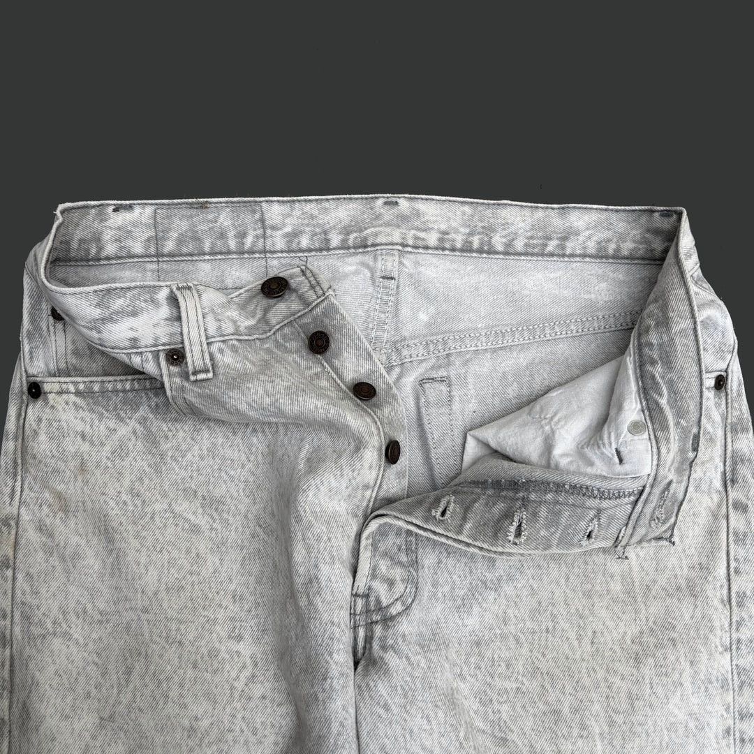 Levi's Levi’s 1980 80s Vintage USA Made Acid Wash W32 Denim Jeans Size US 32 / EU 48 - 3 Thumbnail