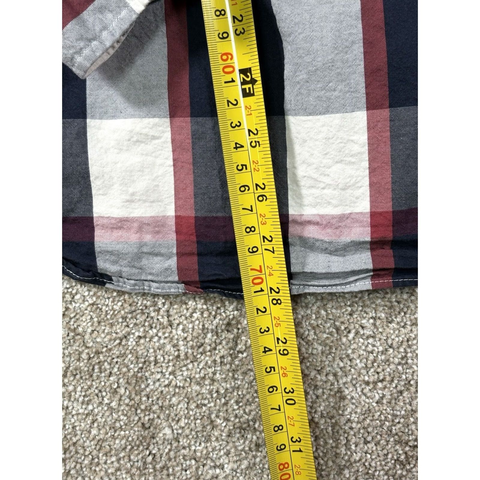 J.Crew J.CREW Sunwashed Oxford Long Sleeve Button-Up Plaid Shirt Men’s Medium Multicolor Button-Down Collar Mens Regular Cotton Woven Casual Size US M / EU 48-50 / 2 - 4 Thumbnail