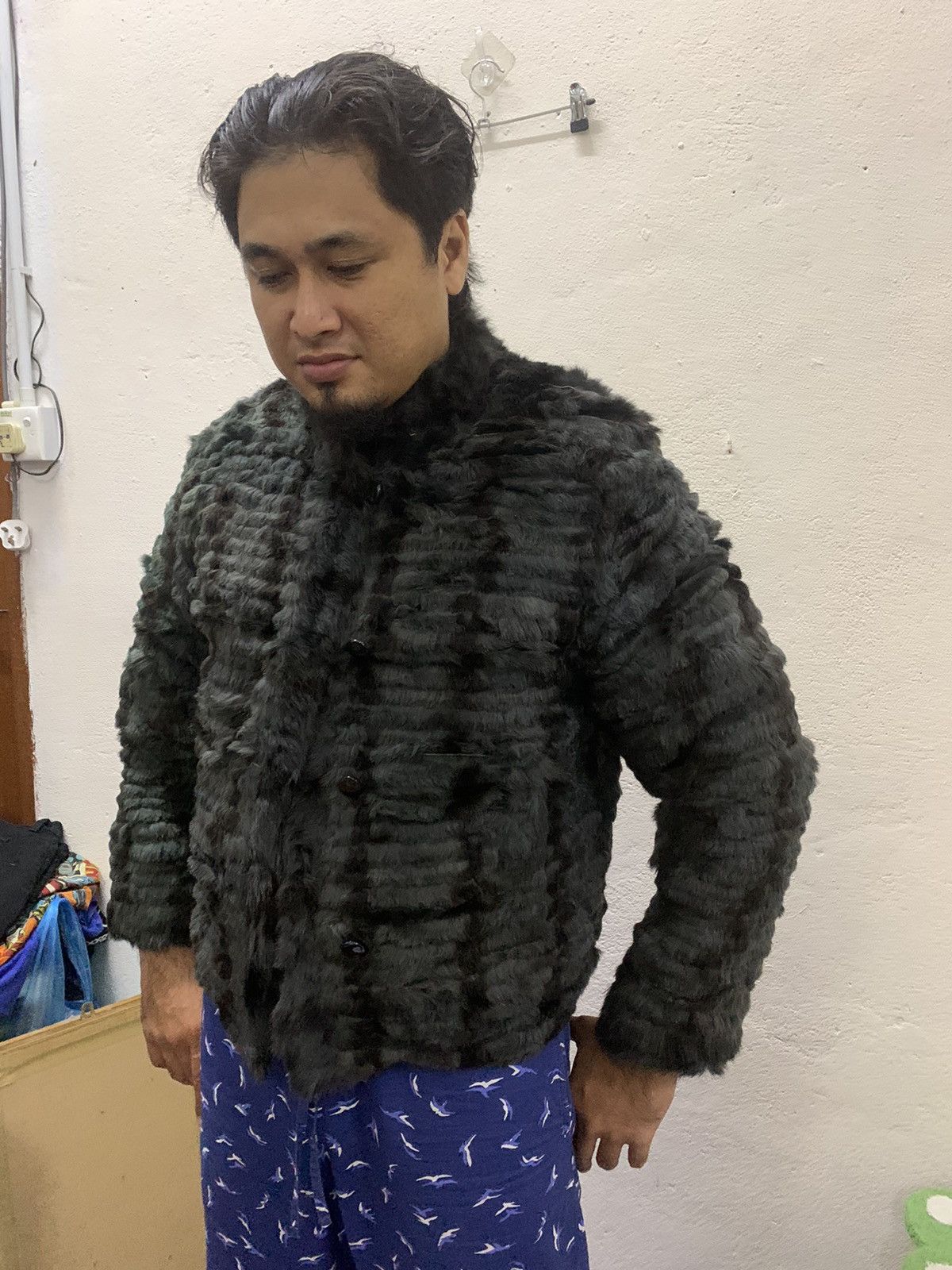Japanese Brand Fur Rabbit Reversible Jacket Nice Design Size M / US 6-8 / IT 42-44 - 16 Thumbnail