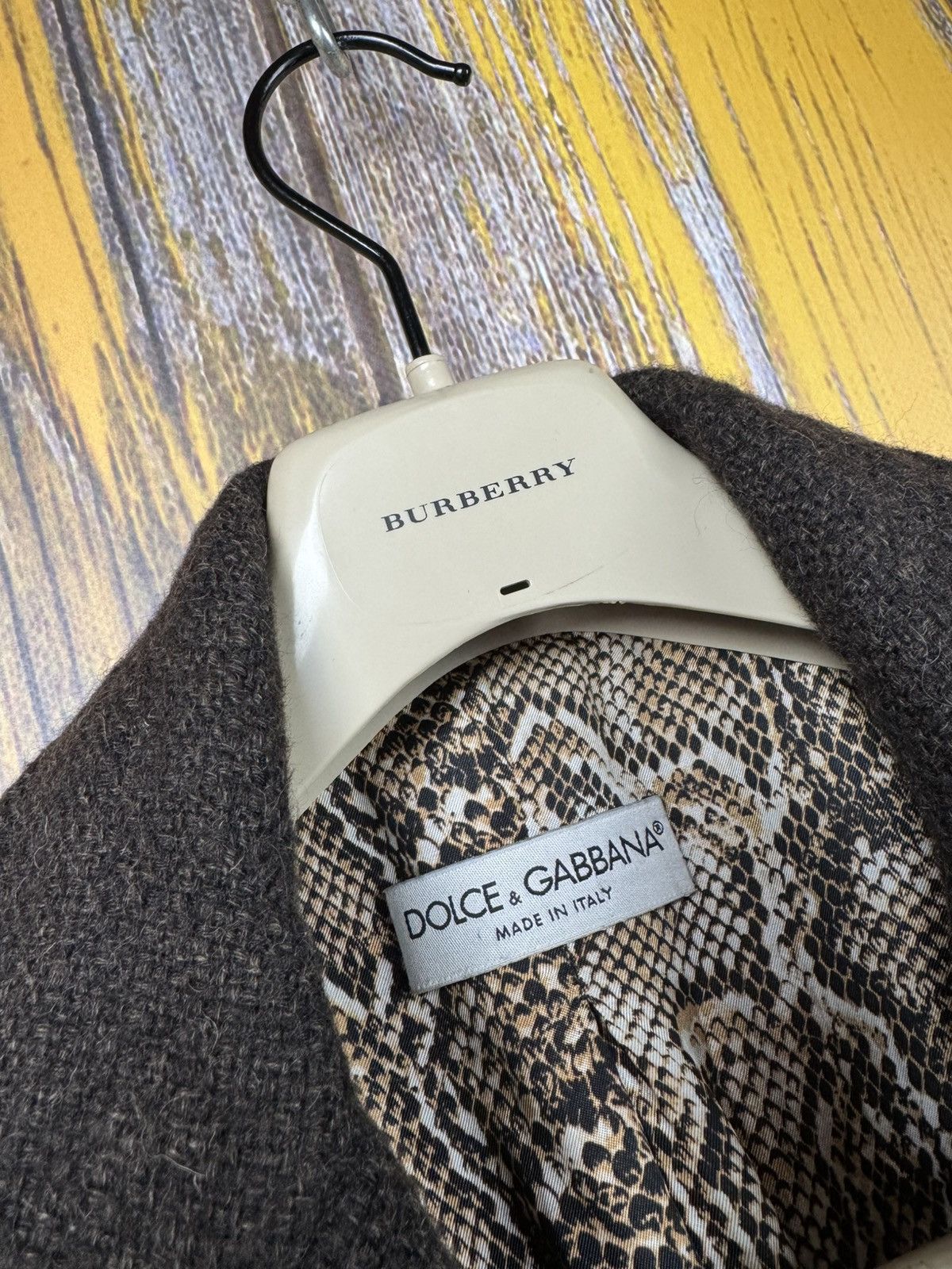 Dolce & Gabbana Archive Dolce & Gabbana Long Alpaca Wool Coat Made in Italy Size L / US 10 / IT 46 - 8 Thumbnail