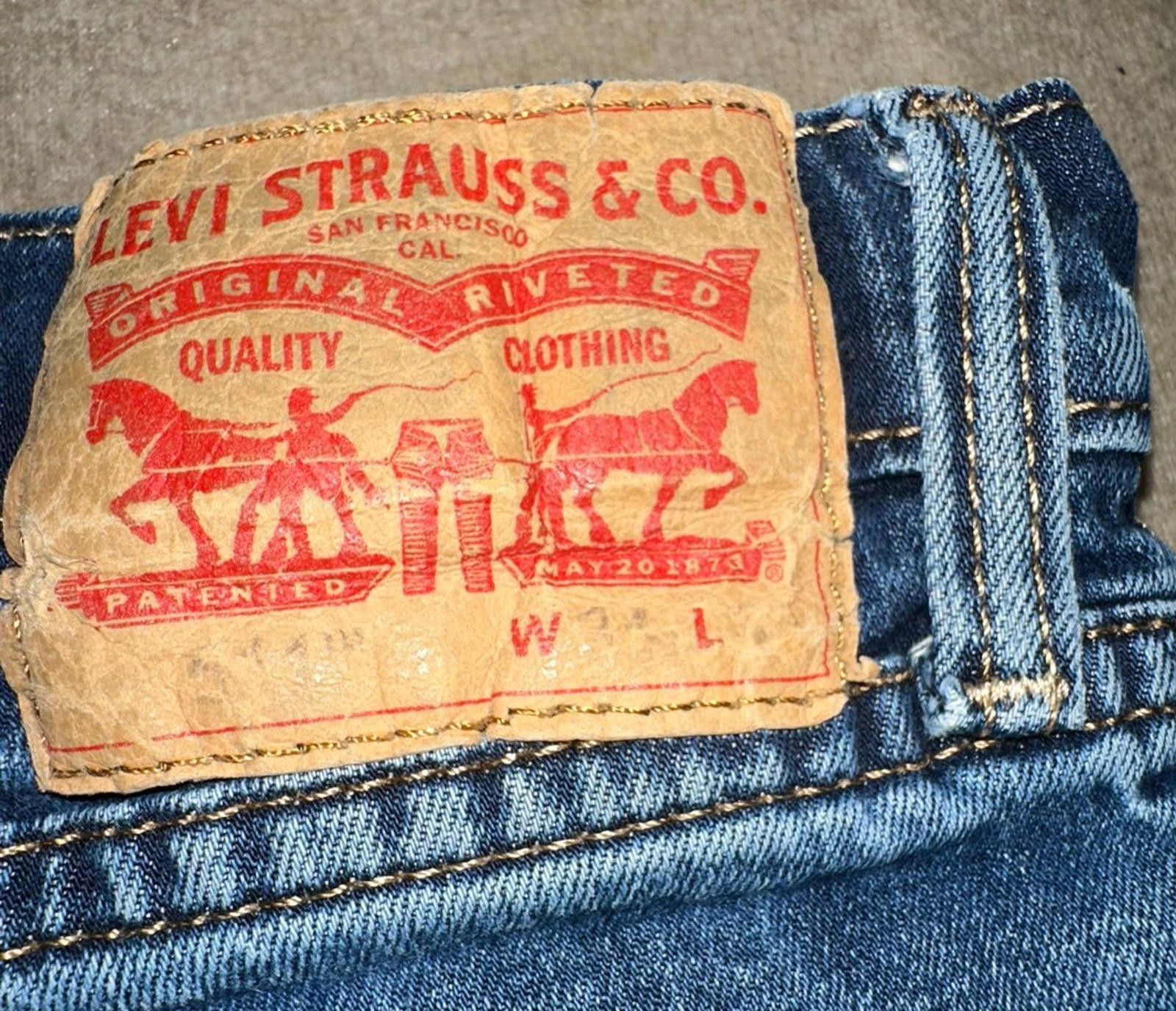 Levi's Levi’s 505 Regular Fit Jeans 34X34-Blue jeans Size US 34 / EU 50 - 8 Thumbnail