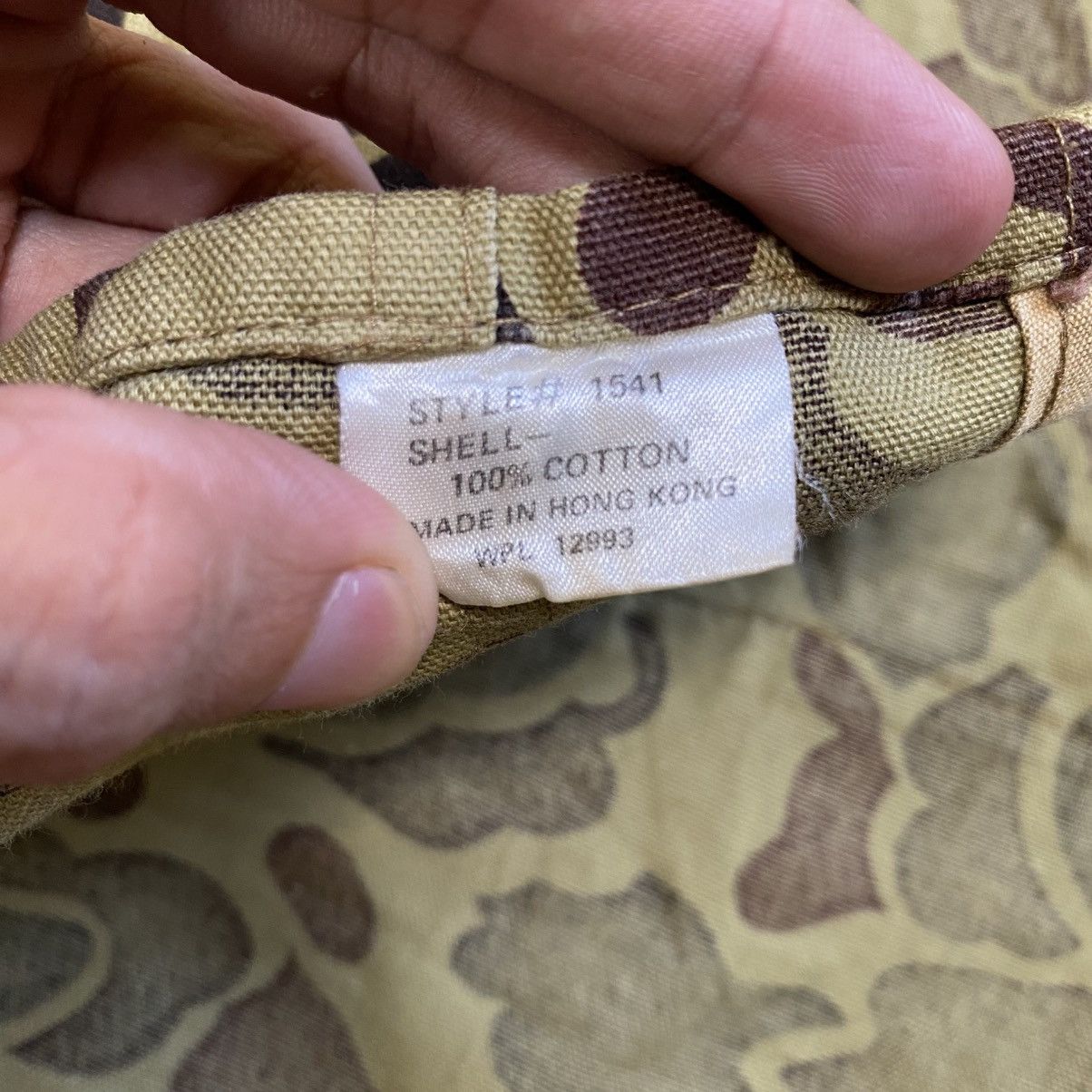 Buzz Rickson's × Japanese Brand 💥 VTG DUCK CAMOUFLAGE TACTICAL HUNTING VEST Size US L / EU 52-54 / 3 - 8 Thumbnail