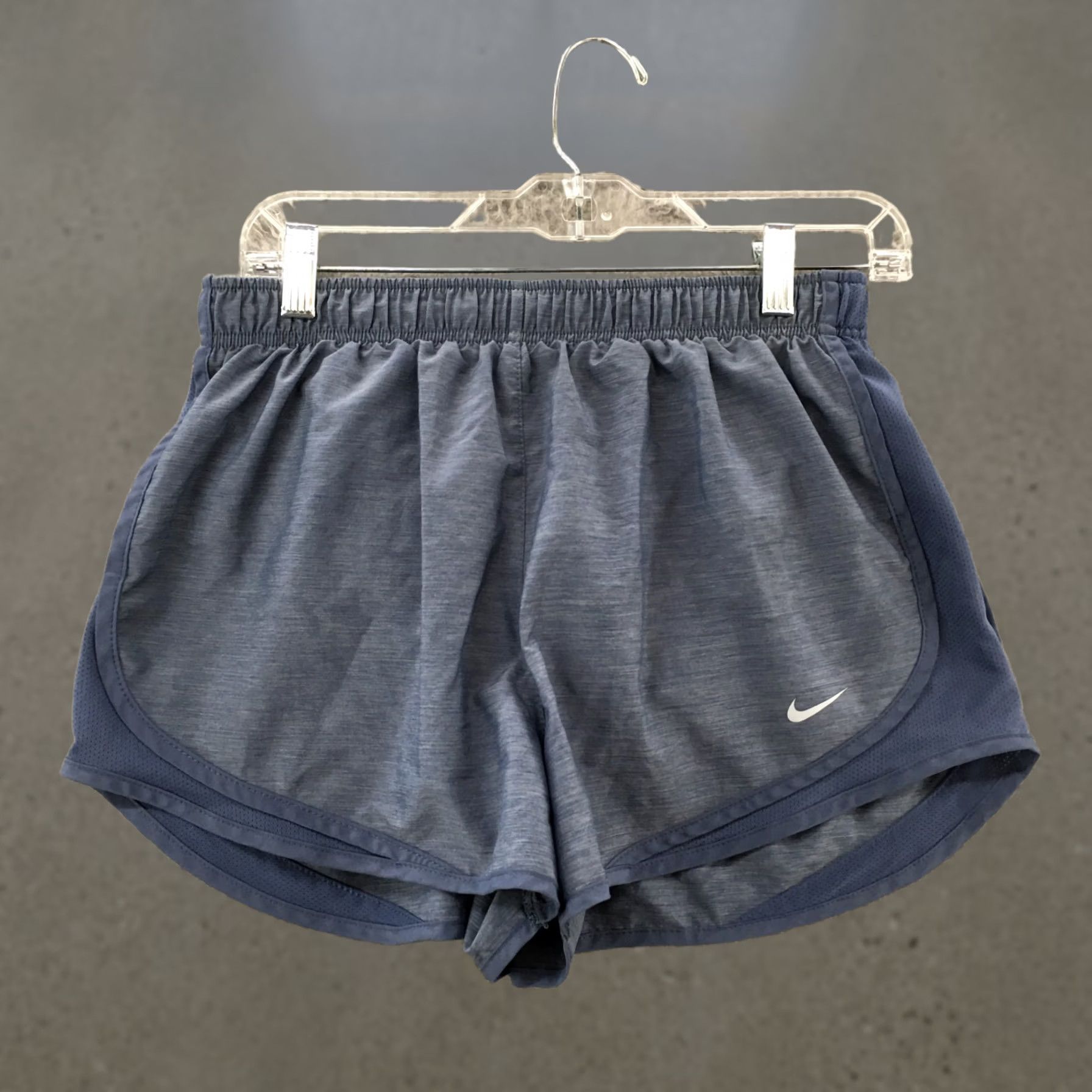 Nike Nike Dri Fit Lined Running Shorts Womens Large Blue Sportswear Size 36" / US 14 / IT 50 - 1 Thumbnail
