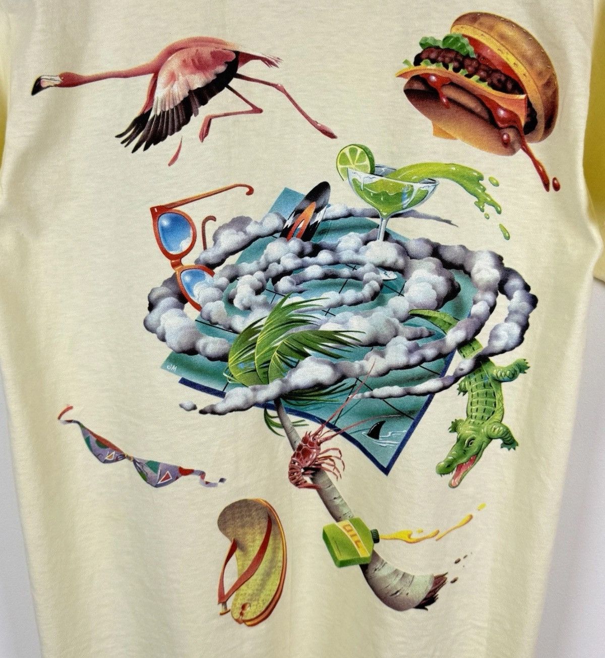 Other Vintage Jimmy Buffett Caribbean Soul T-shirt Top Made in USA Size US M / EU 48-50 / 2 - 9 Thumbnail