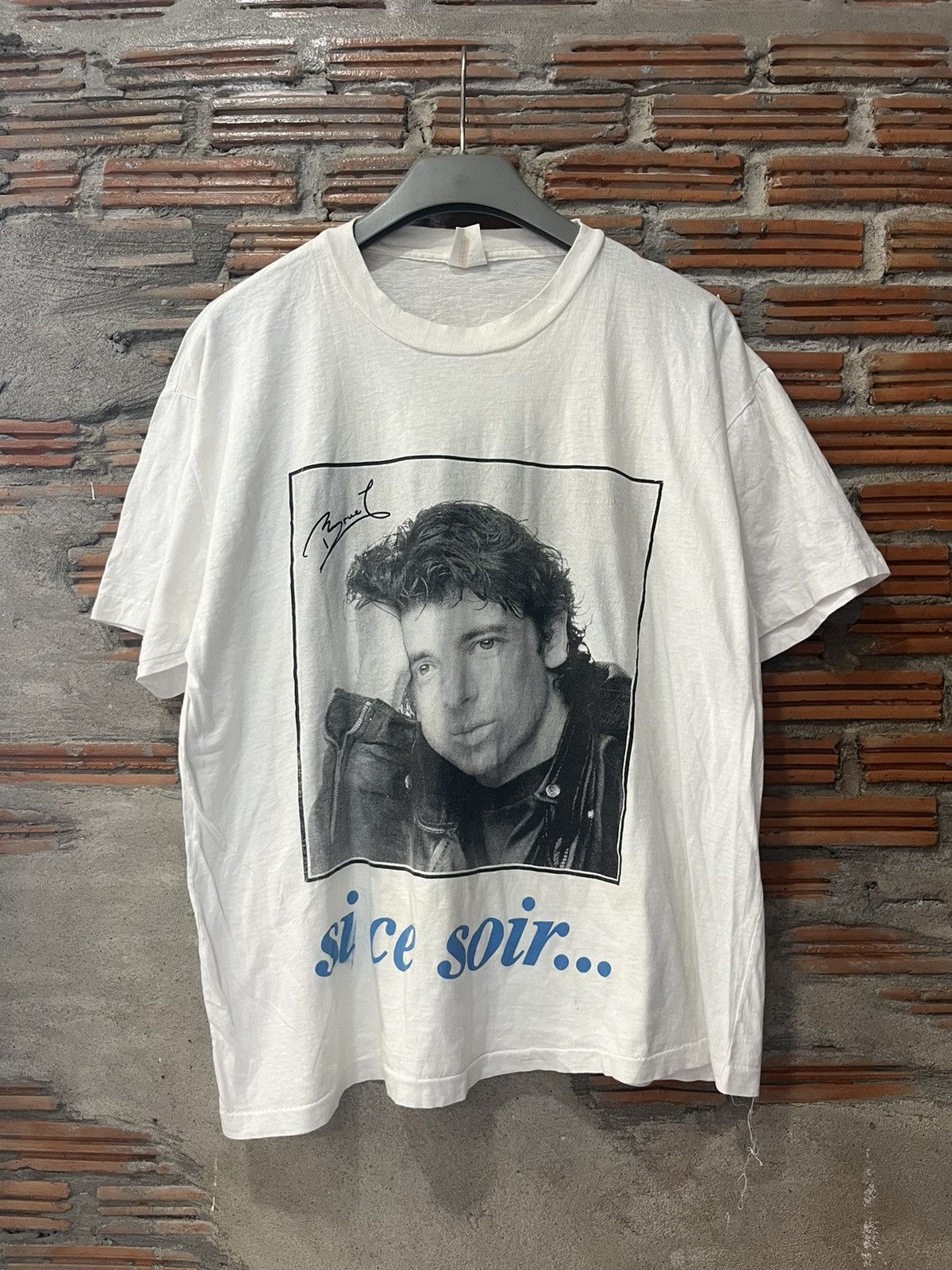 Band Tees Vintage Patrick Bruel TOURNEE 1991’s Tshirt Size US XXL / EU 58 / 5 - 2 Thumbnail