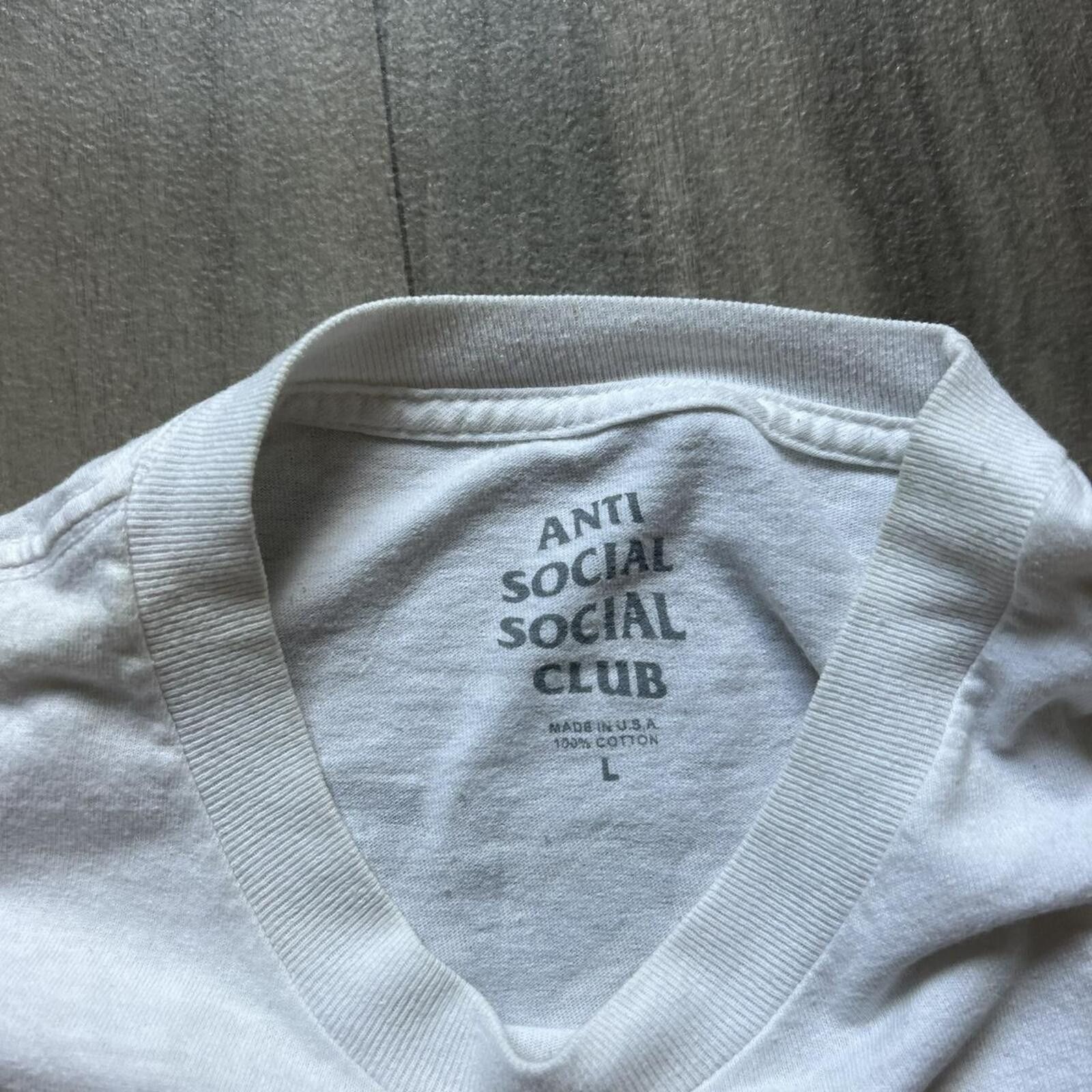 Anti Social Social Club Anti Social Social Club Graphic t shirt streetwear size L Size US L / EU 52-54 / 3 - 4 Thumbnail