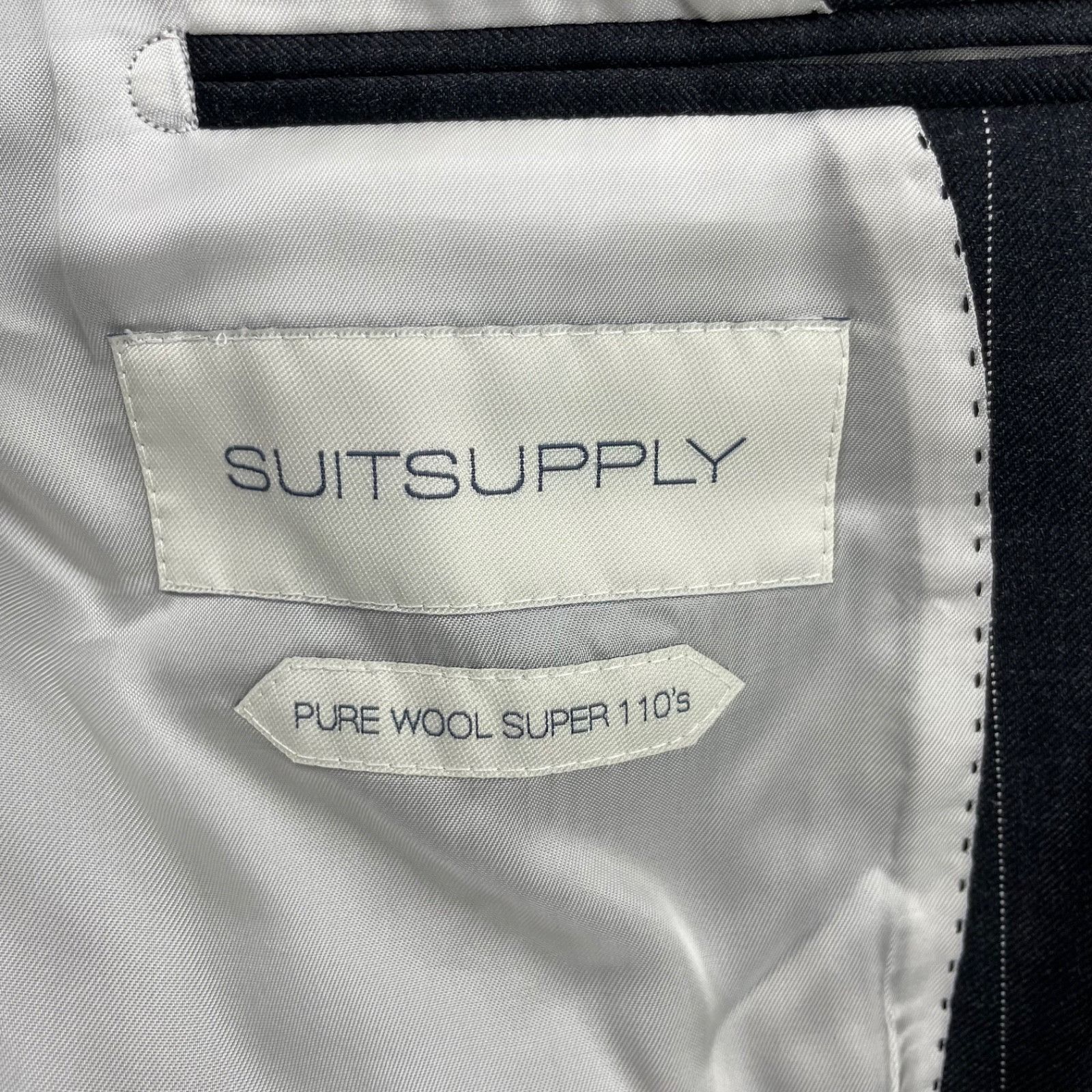 Suitsupply SuitSupply Men’s Washington SB 100% Wool Slim Fit Blazer Gra Size 42R - 5 Thumbnail